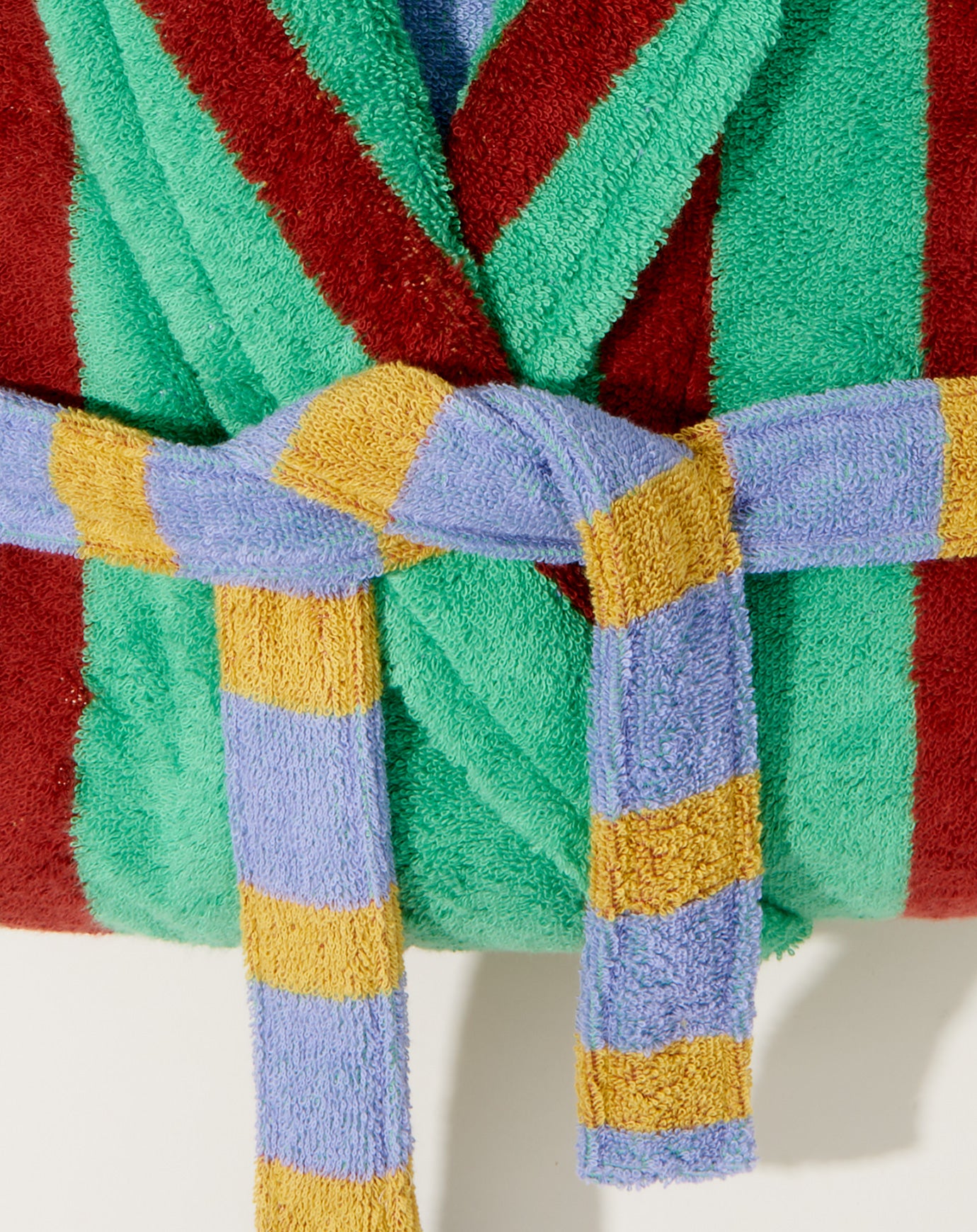 Dusen Dusen Bathrobe in Nicolas Stripe