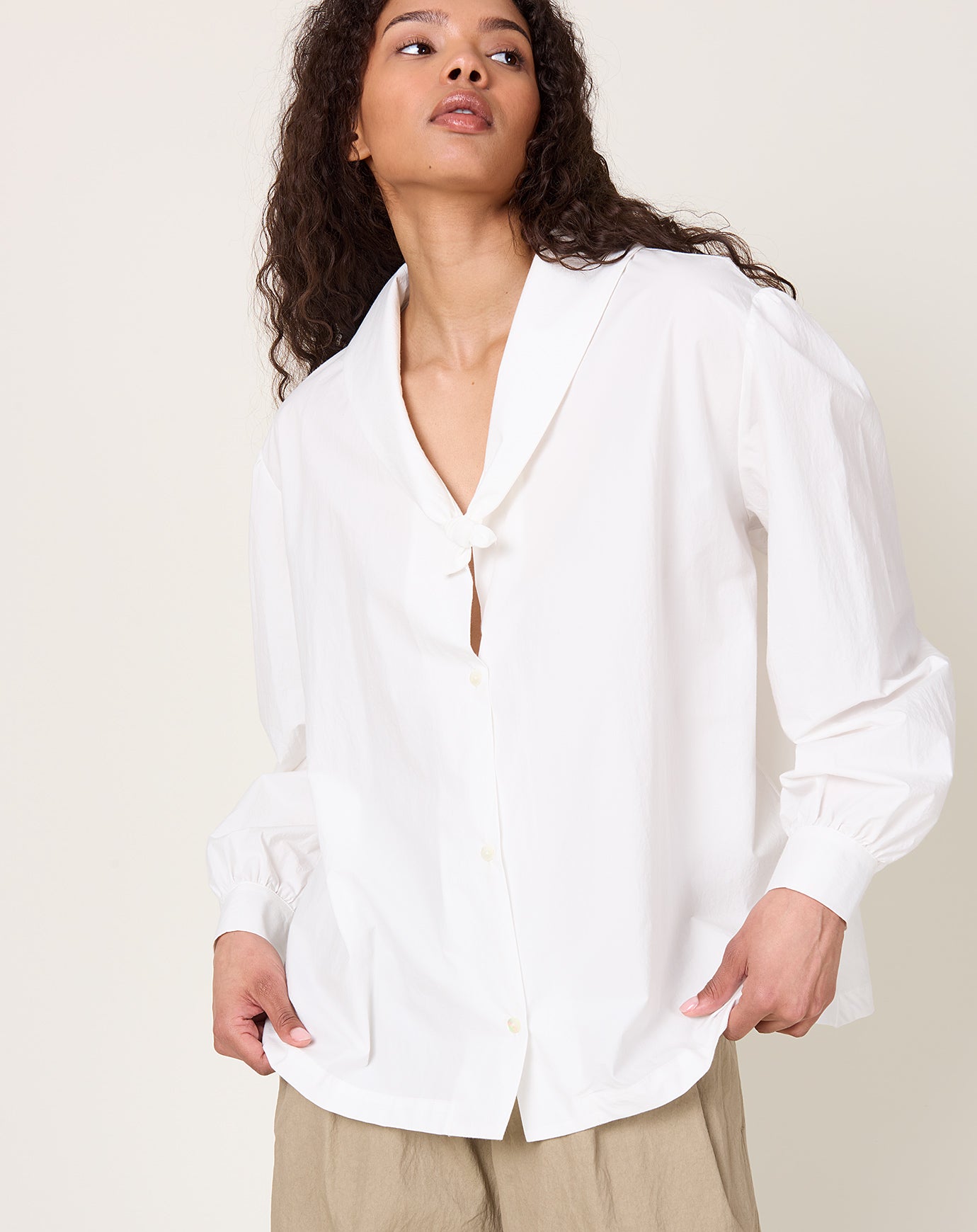 Eleph Days Shirt in White