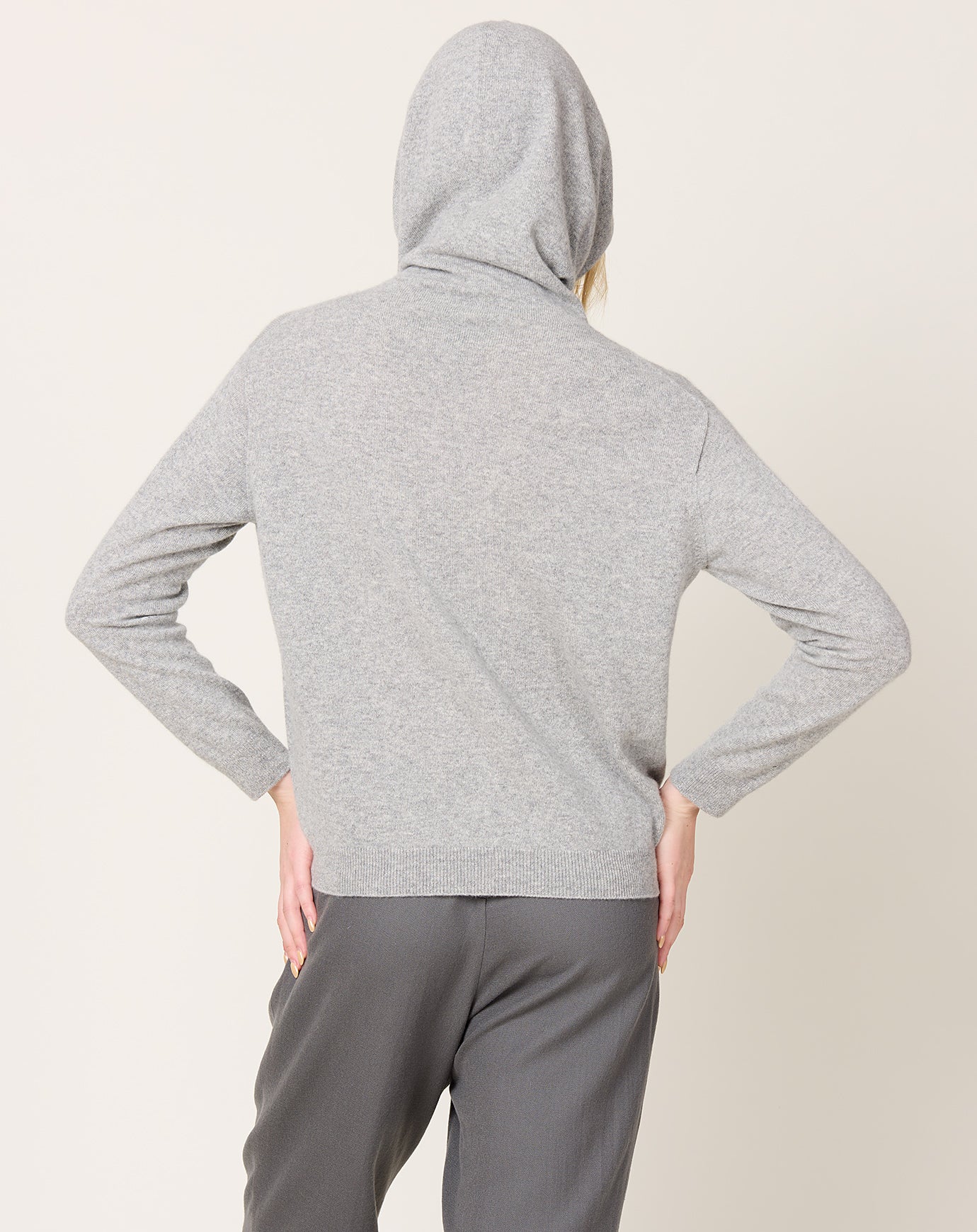 evam eva Cashmere Parka in Grey