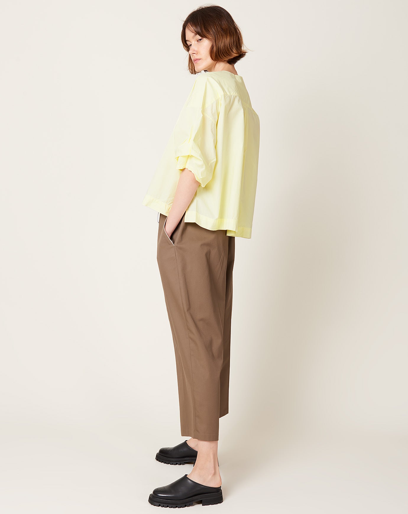 Fabiana Pigna Benben Blouse in Custard