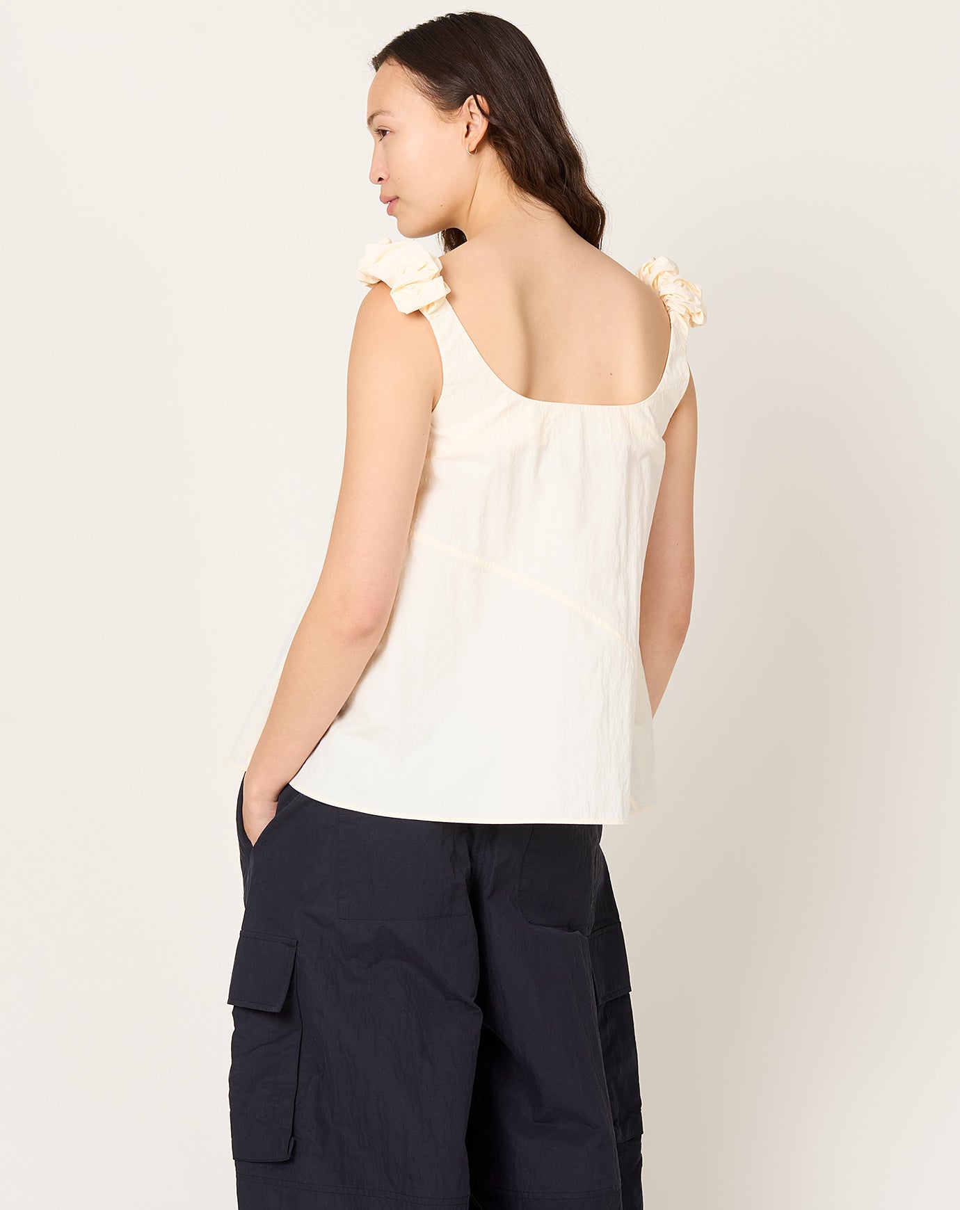Fabiana Pigna Gaos Blouse in Bone