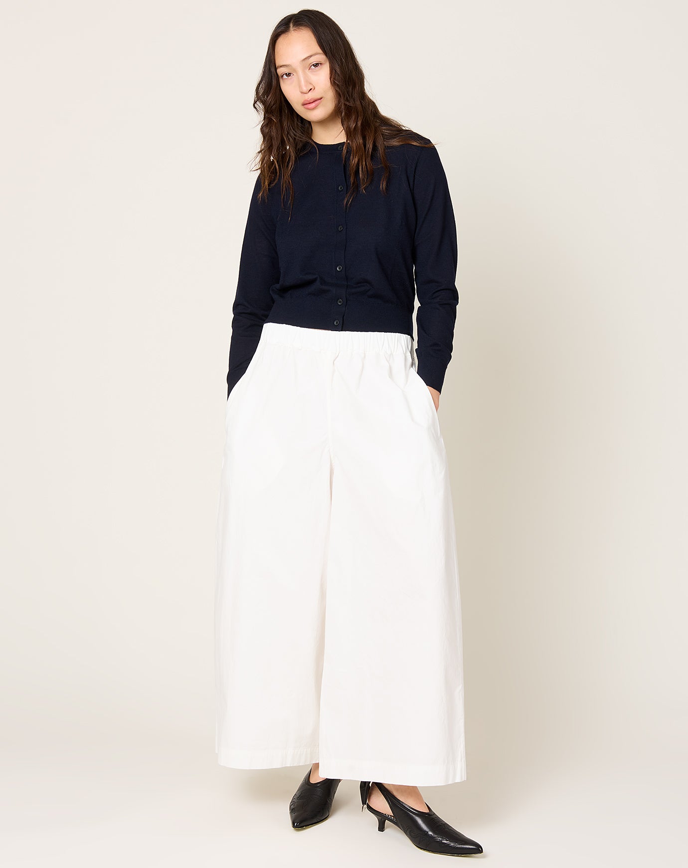 Fabiana Pigna Gaul Pant in Ecru