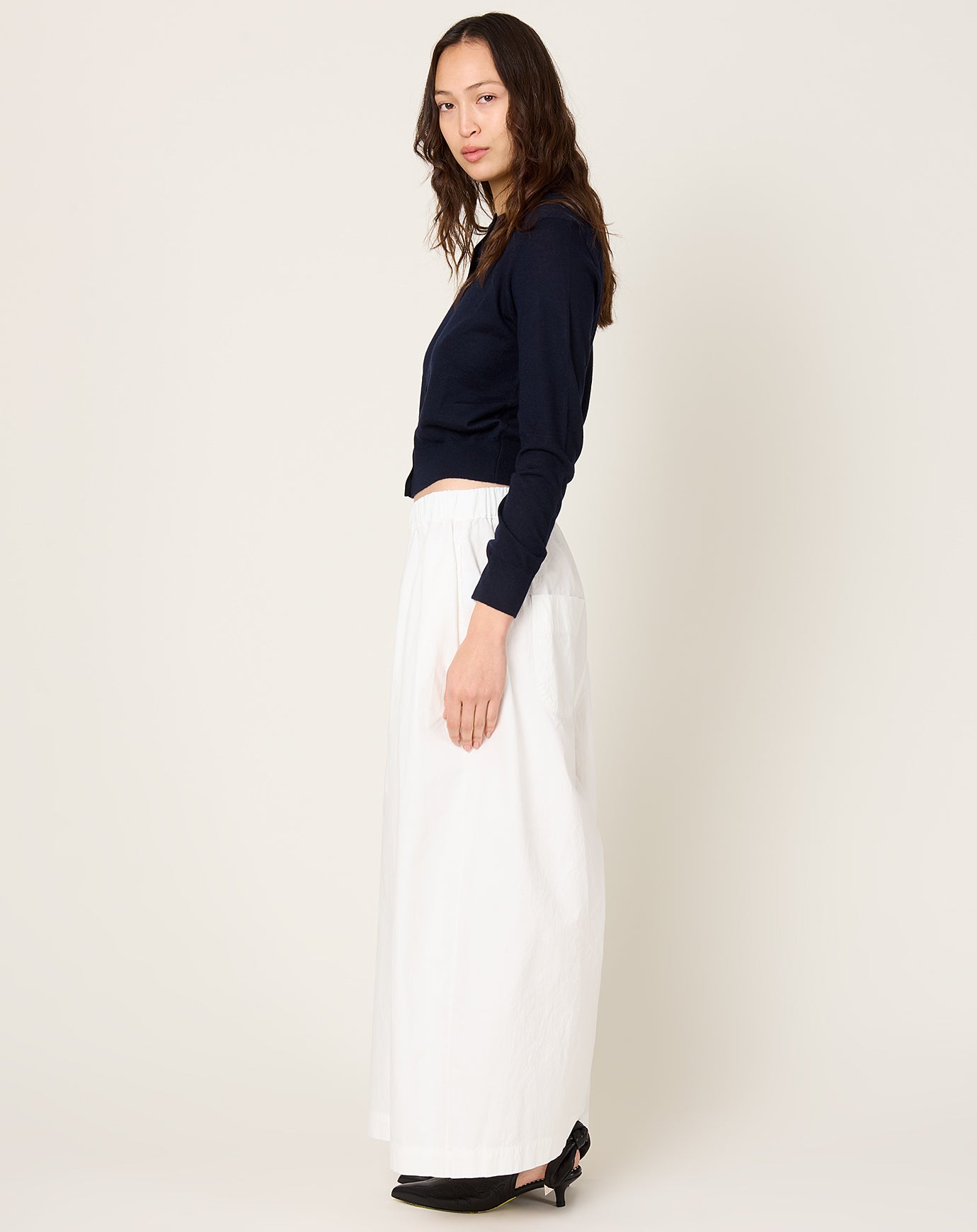 Fabiana Pigna Gaul Pant in Ecru