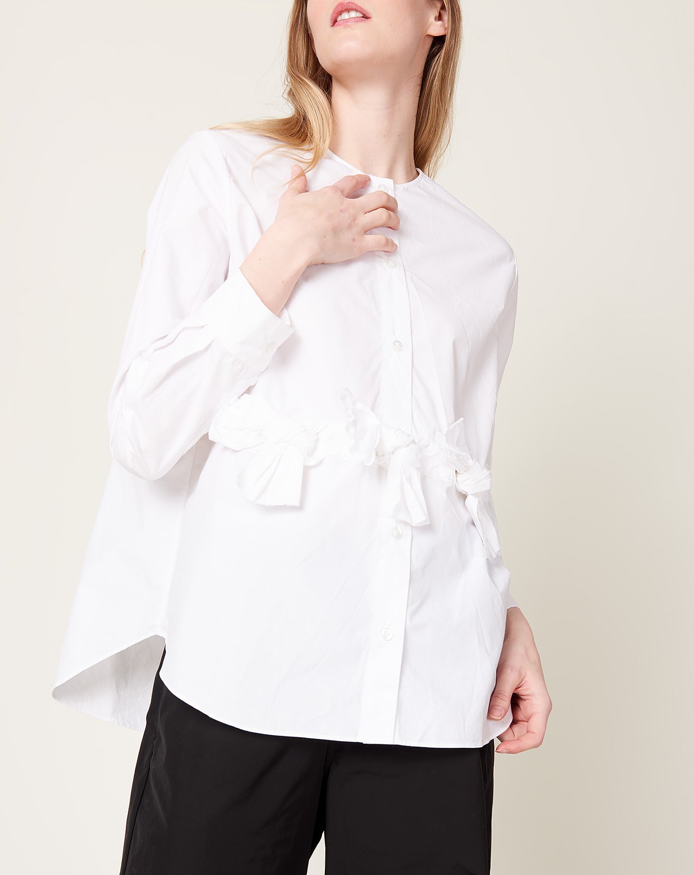 Fabiana Pigna Mela Blouse in White