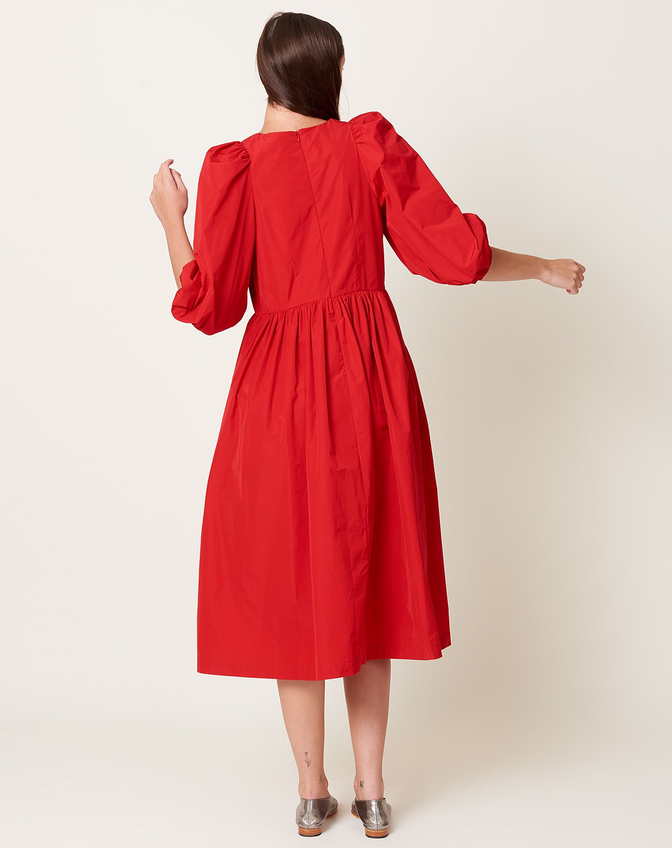 Fabiana Pigna Palau Dress in Scarlet