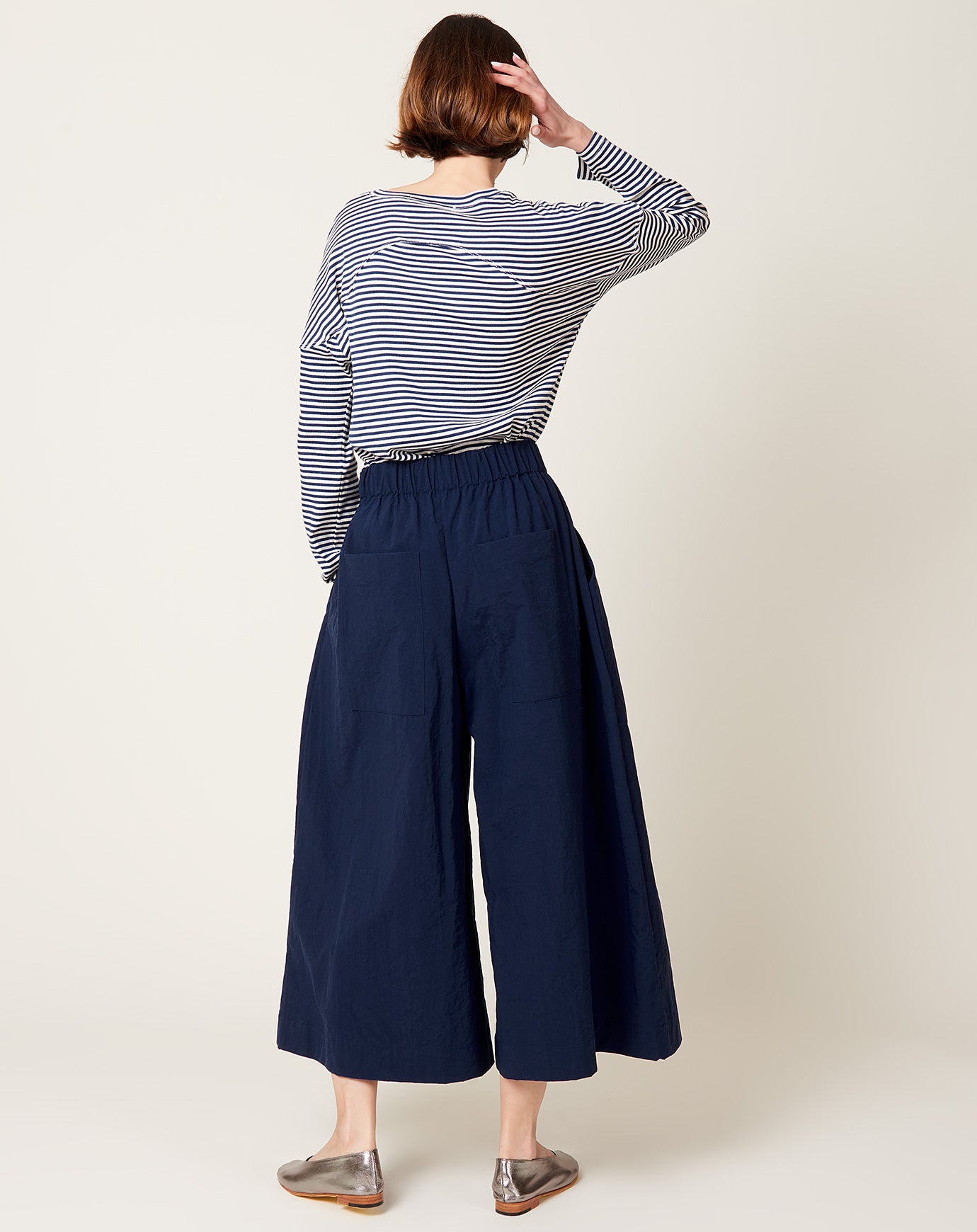 Fabiana Pigna Rosen Pant in Navy