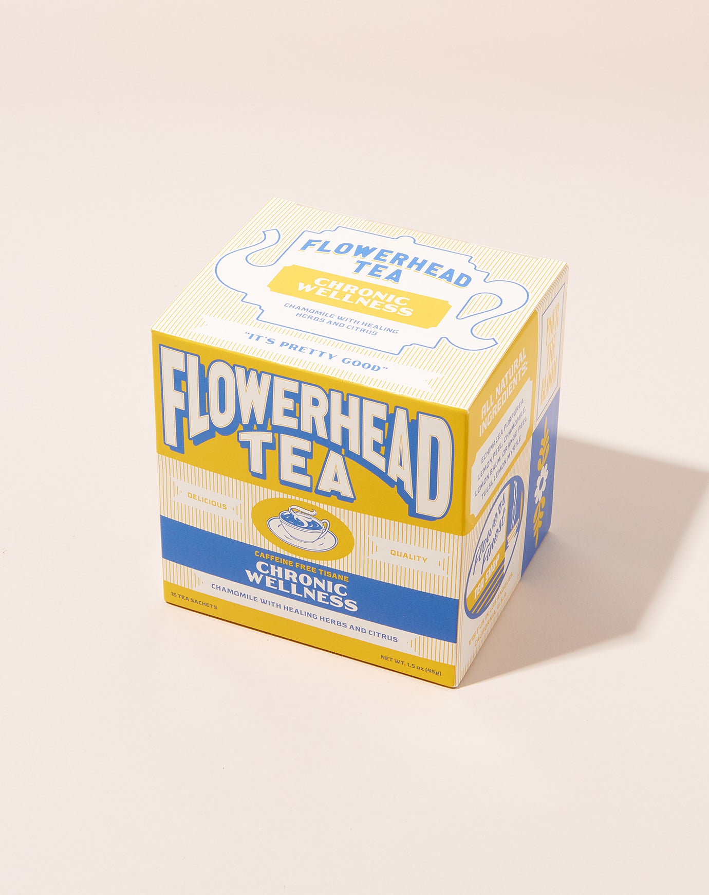 Flowerhead Tea Chronic Wellness Tea Bags