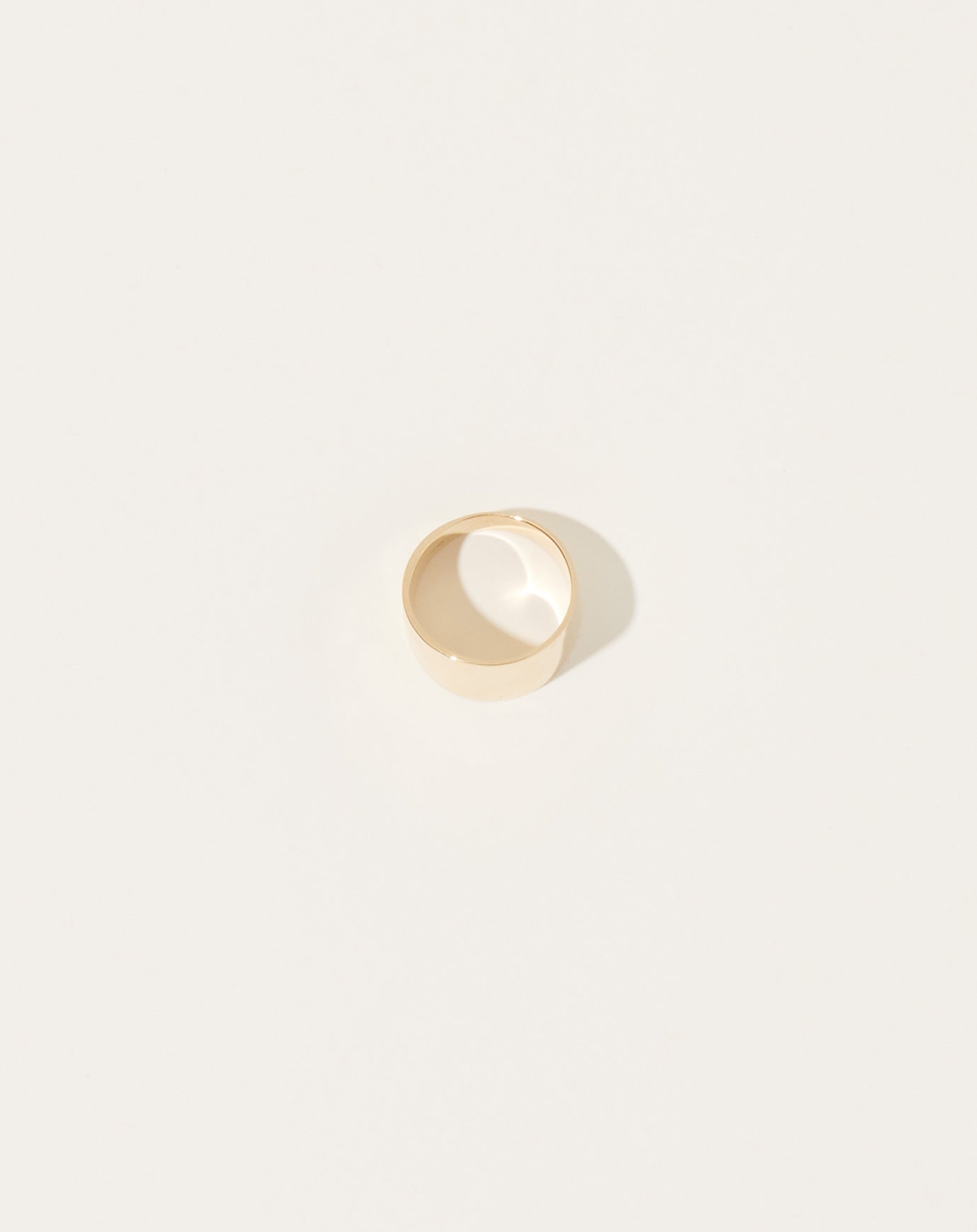 Gabriela Artigas Cigar Band Ring in Yellow Gold