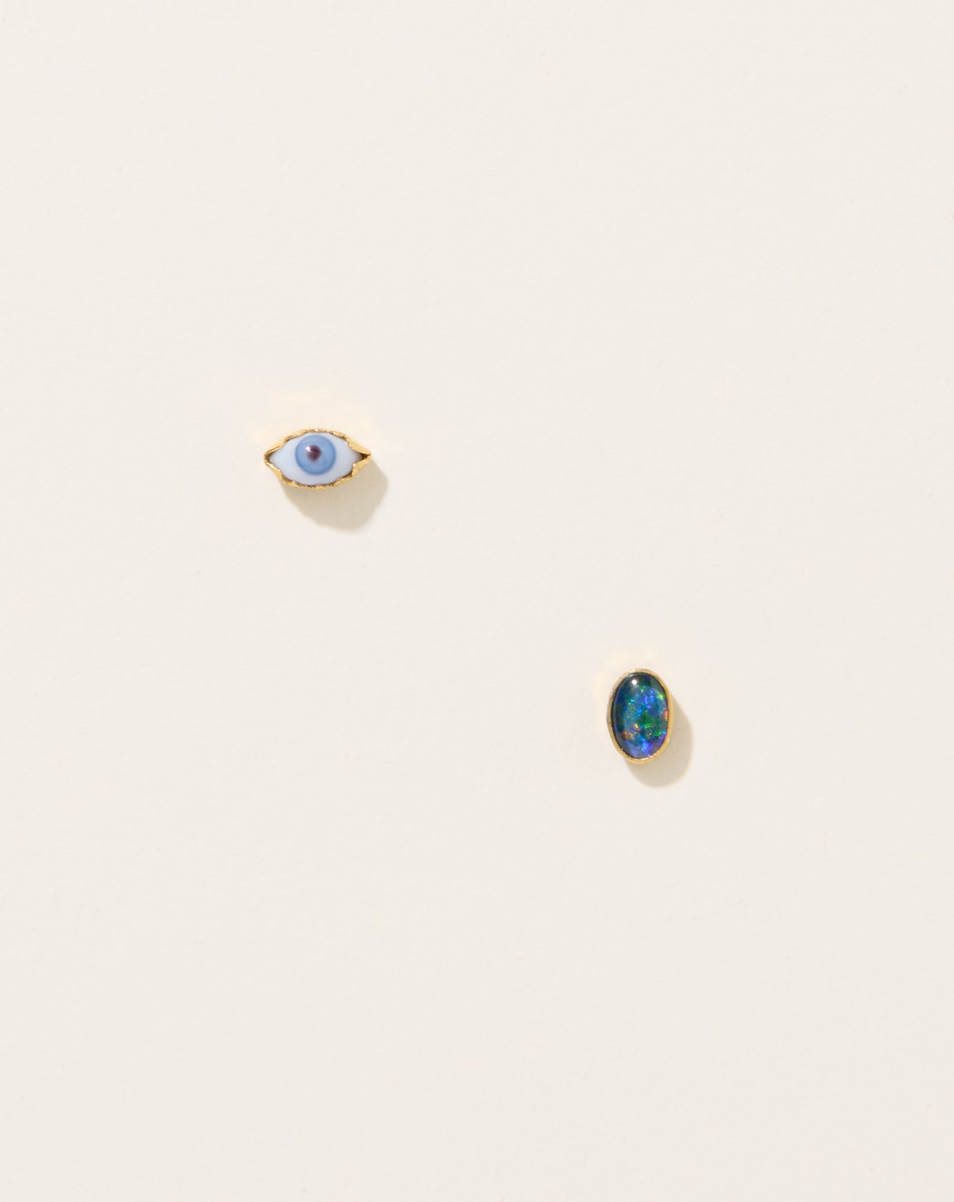 Grainne Morton Eye Double Detachable Drop Earrings