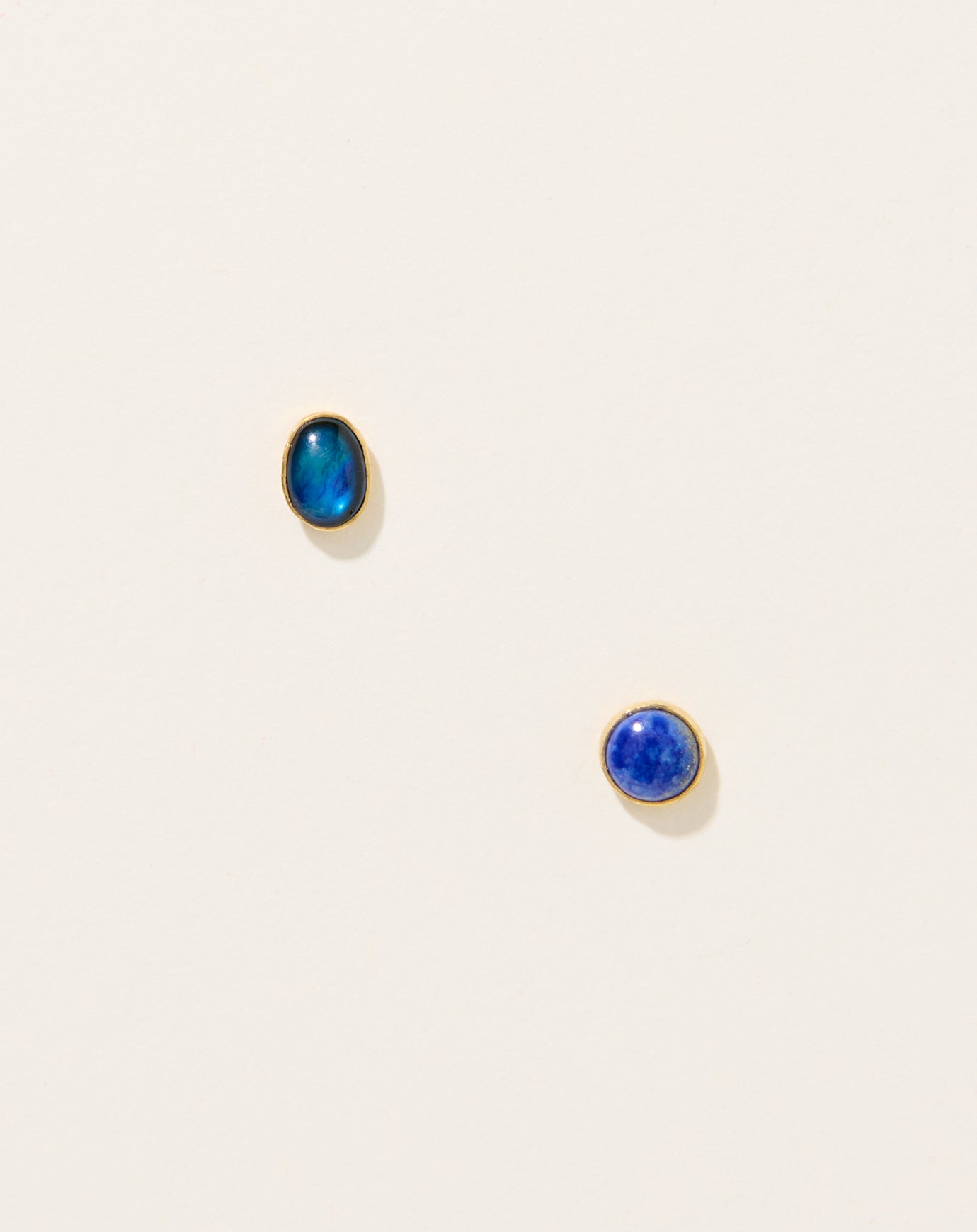 Grainne Morton Lapis Detachable Drop Earrings