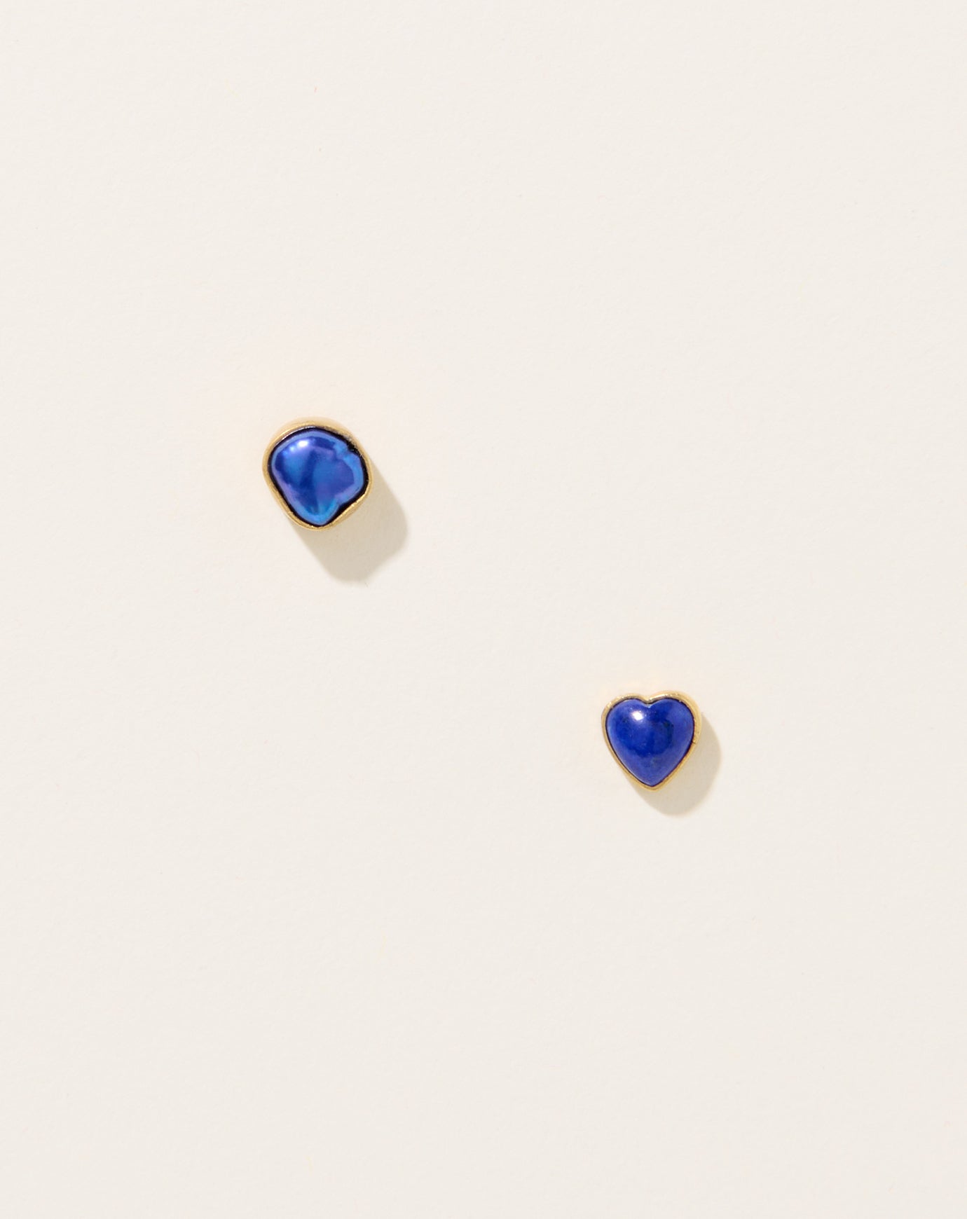 Grainne Morton Lapis Double Detachable Drop Earrings
