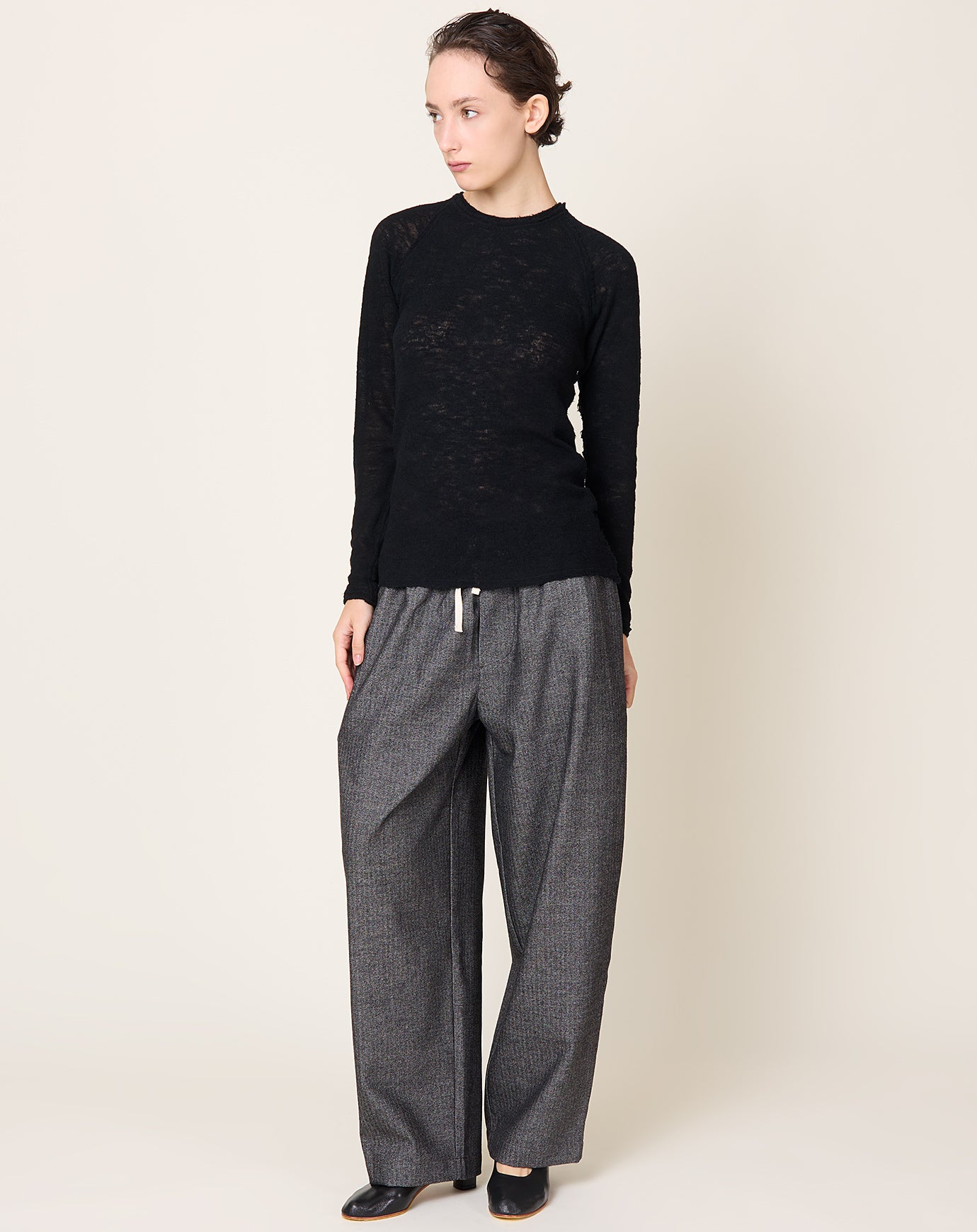 Guðrun & Guðrun Barba Round Neck in Black