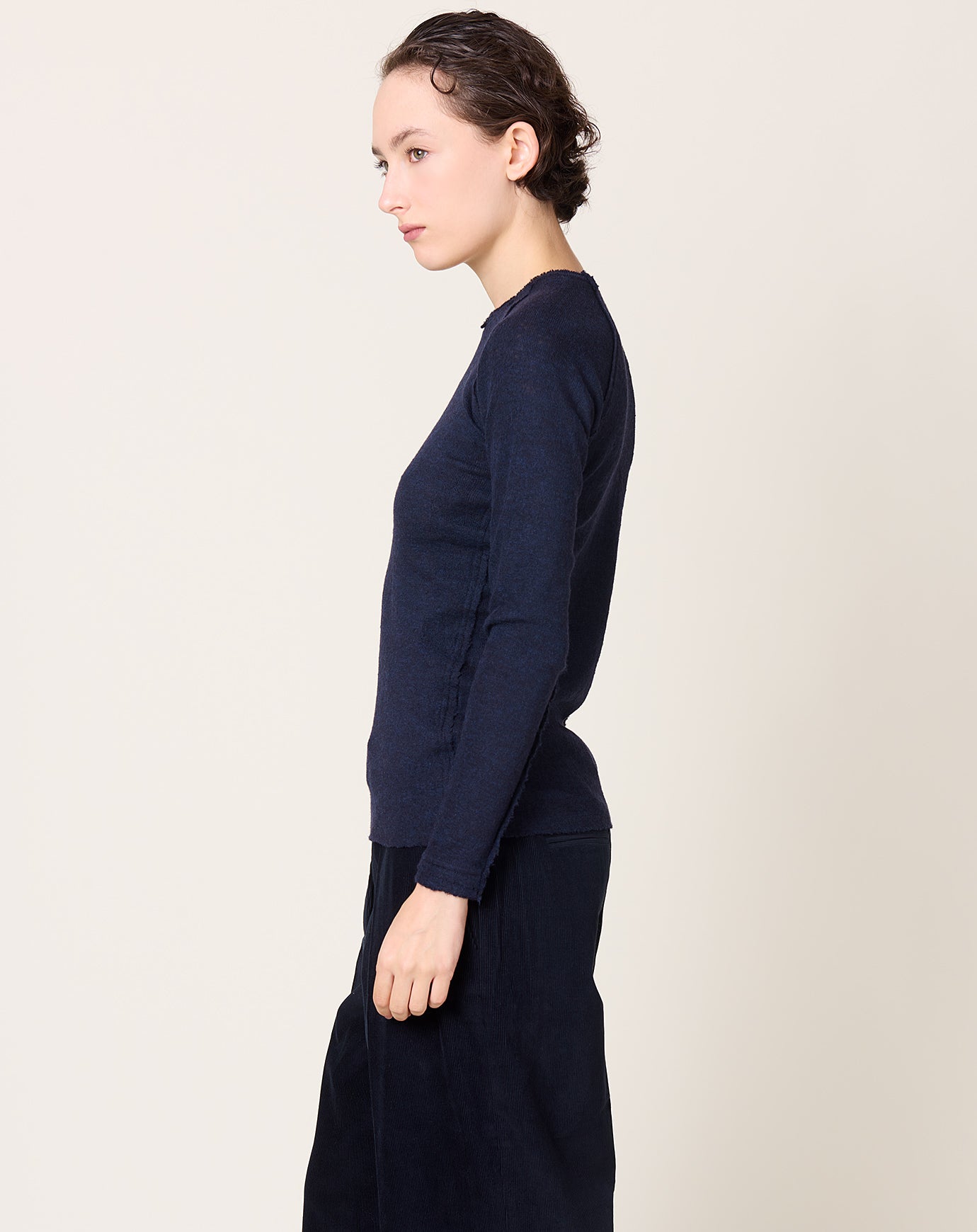 Guðrun & Guðrun Barba Round Neck in Navy