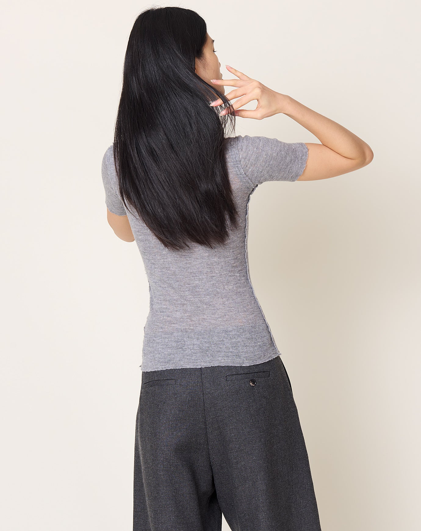 Guðrun & Guðrun Barbara Tee in Grey
