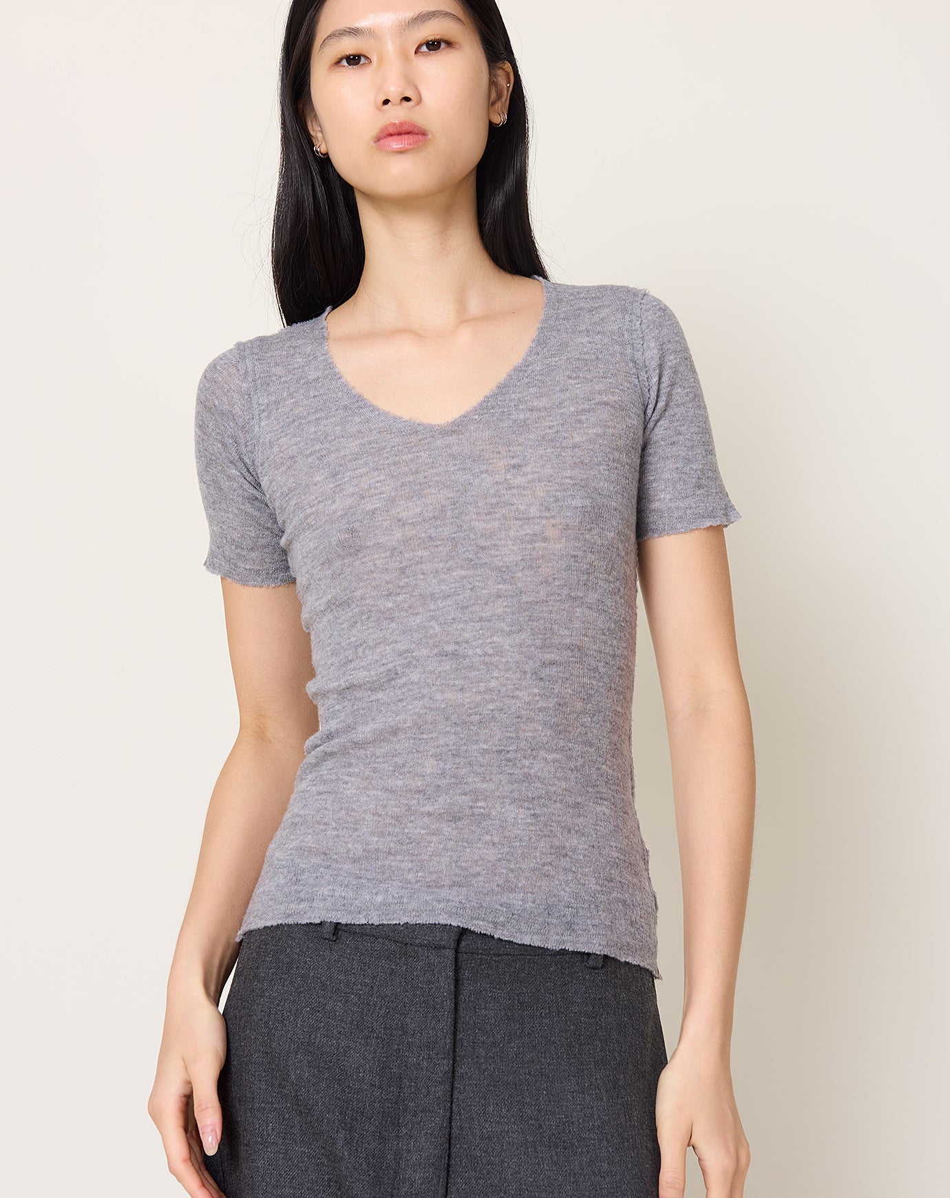 Guðrun & Guðrun Barbara Tee in Grey