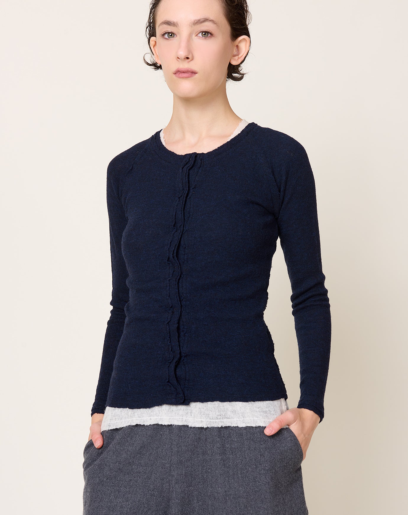 Guðrun & Guðrun Beinta Cardigan in Navy