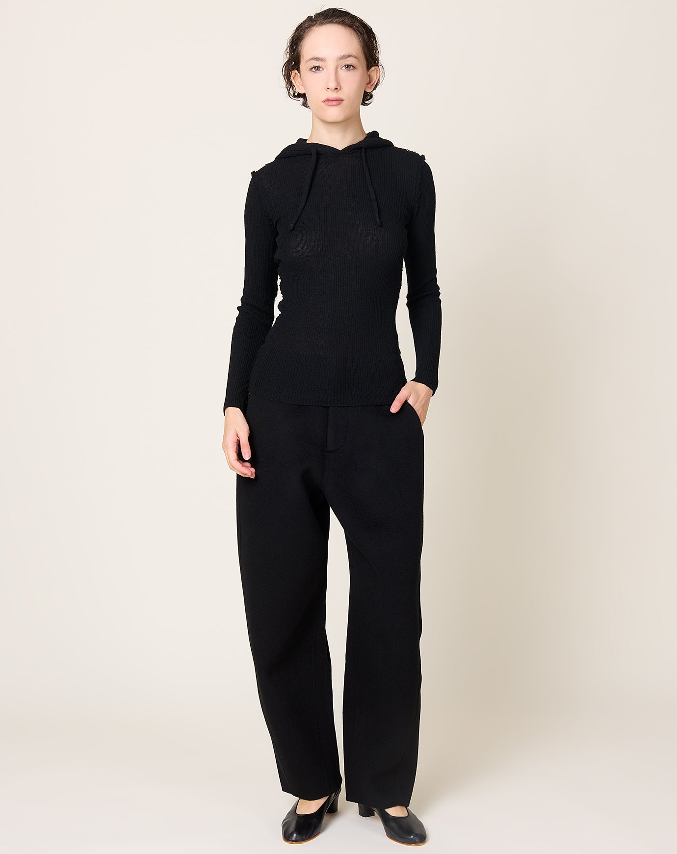 Guðrun & Guðrun Brim Hoodie in Black