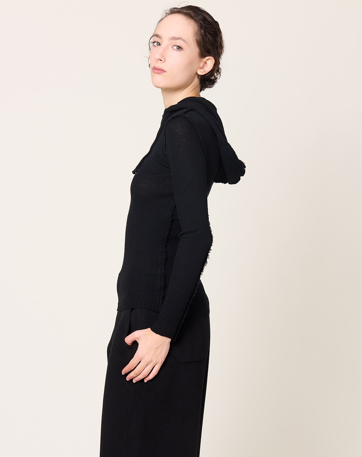 Guðrun & Guðrun Brim Hoodie in Black