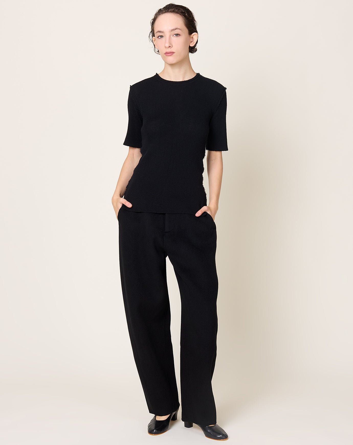 Guðrun & Guðrun Britta Tee in Black
