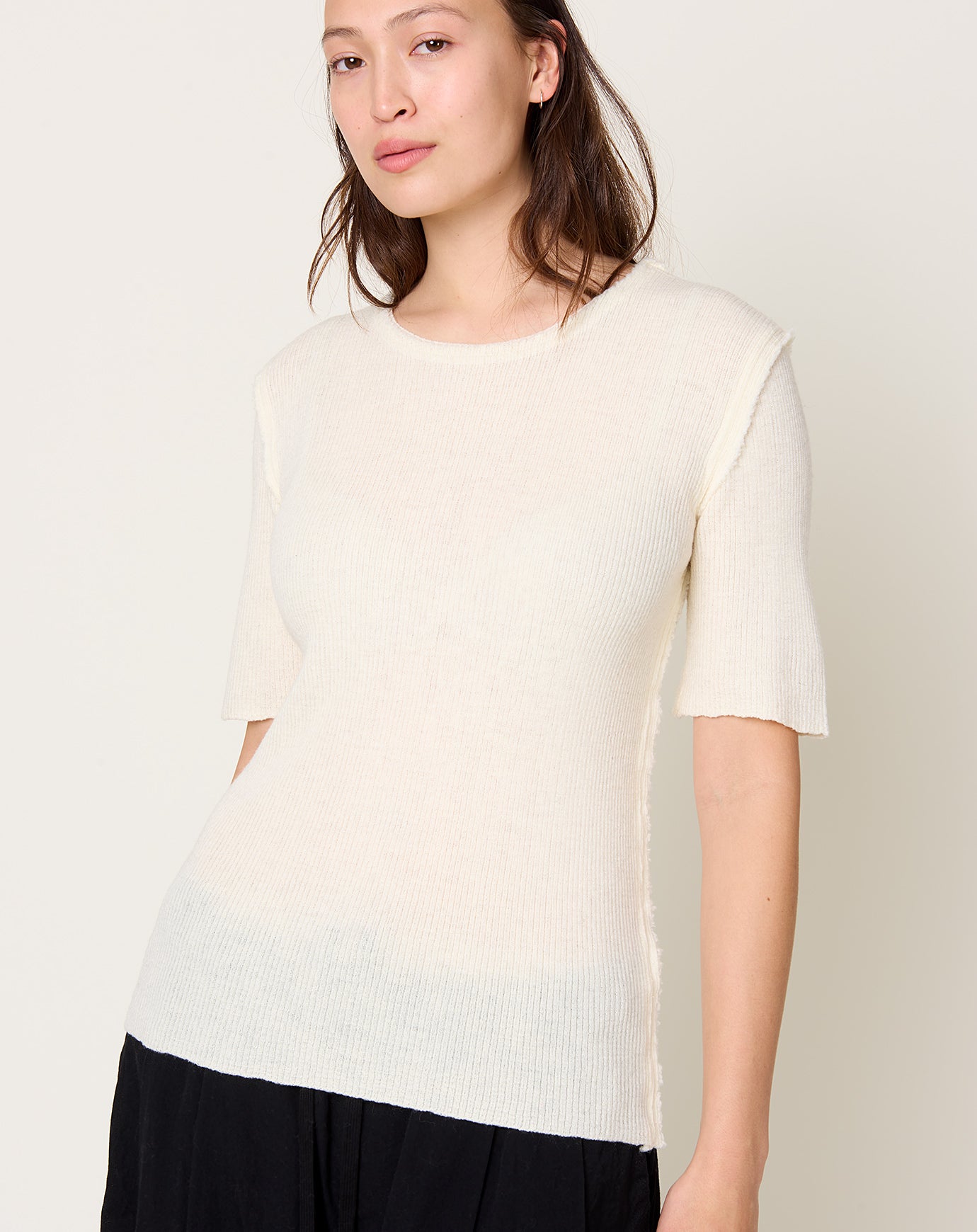 Guðrun & Guðrun Britta Tee in Off White