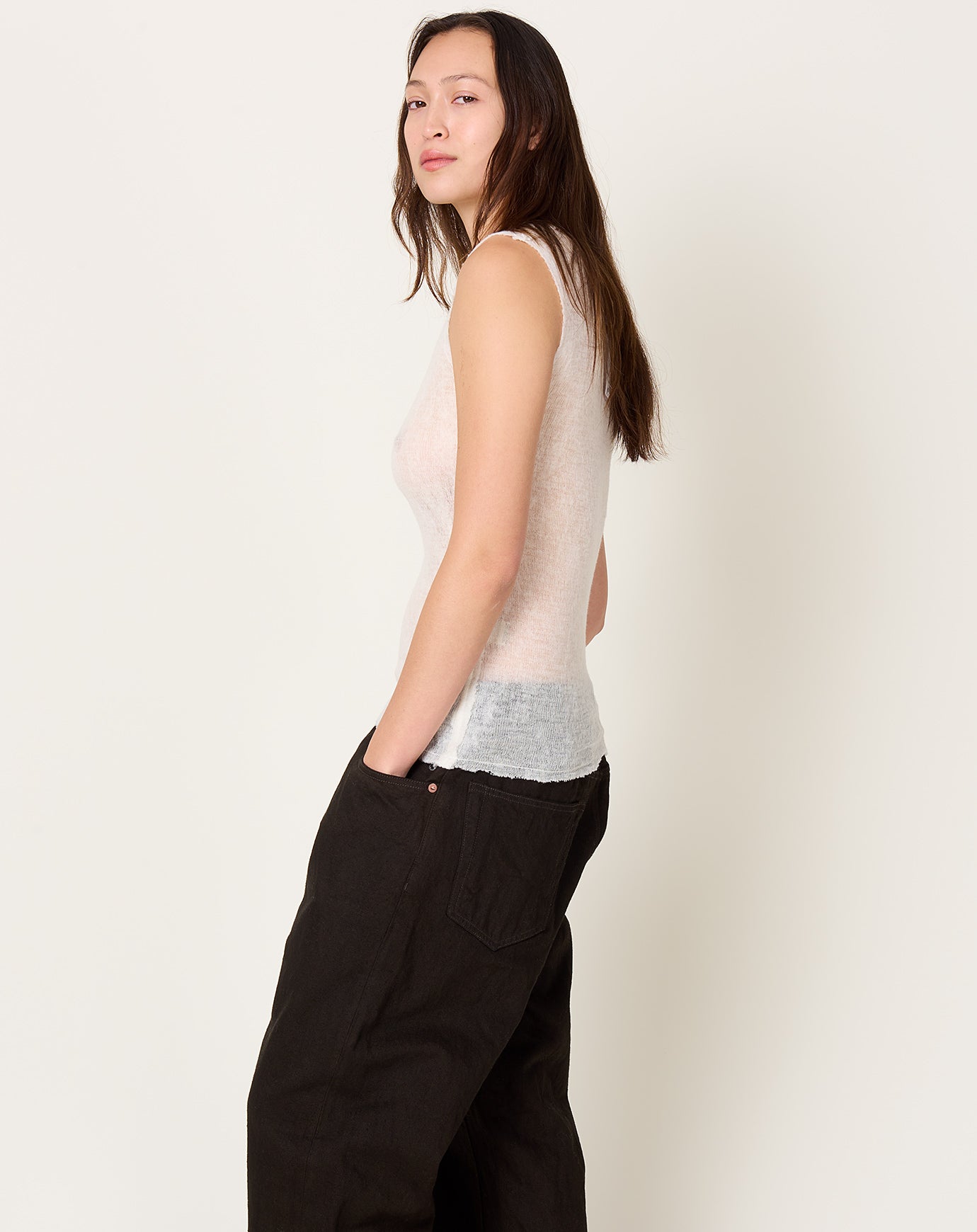 Guðrun & Guðrun Bryndis Top in Off White