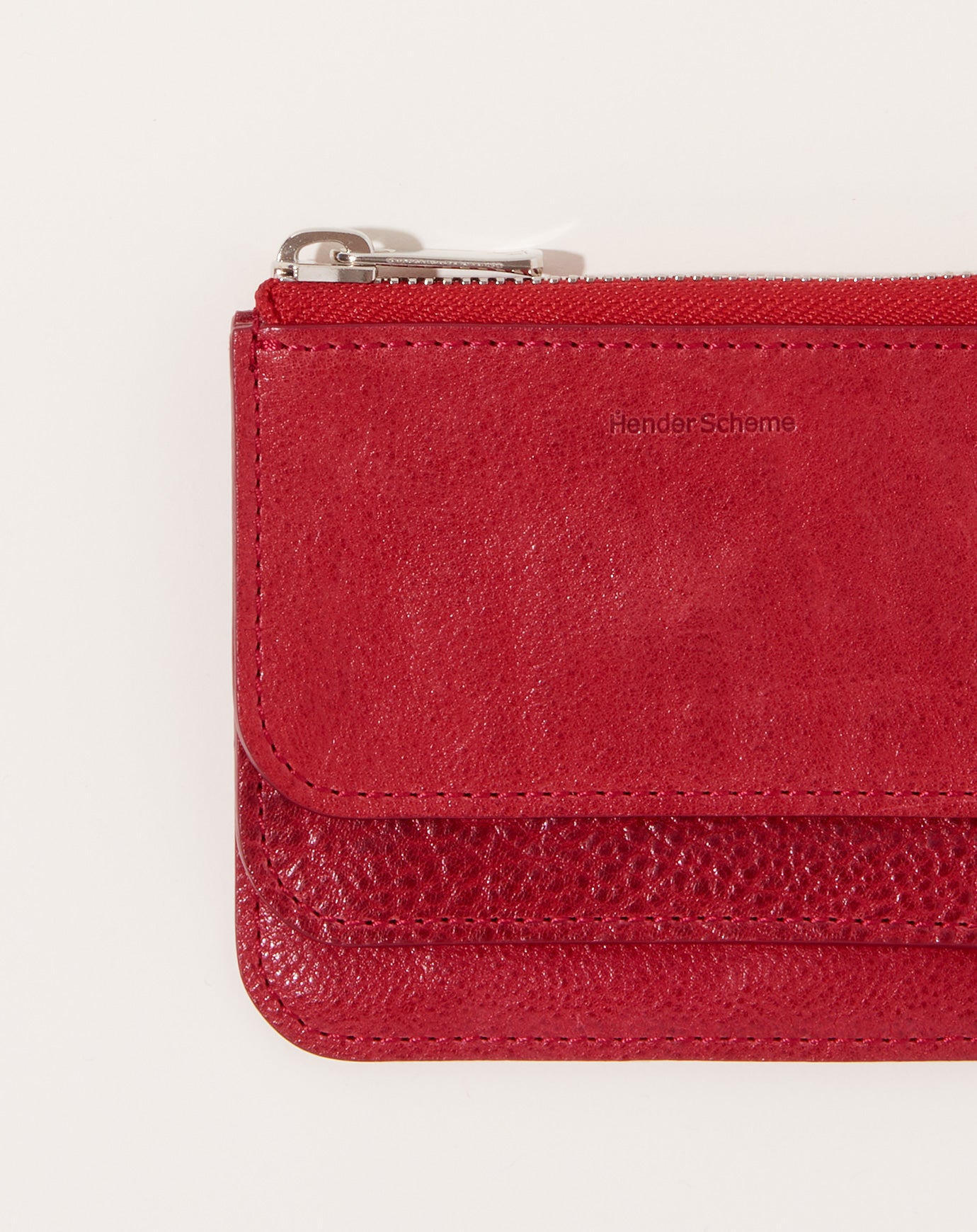 Hender Scheme 3 Layered Purse in Red