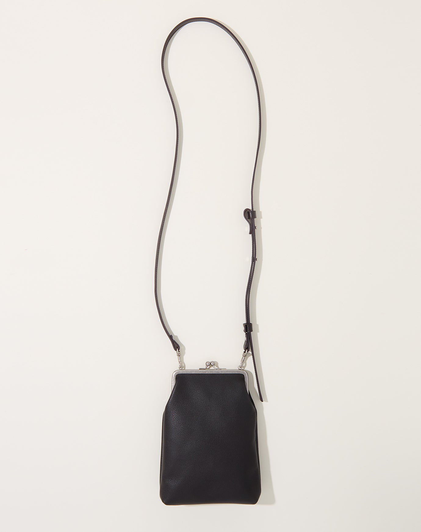 Hender Scheme Cow Snap Pochette in Chocolate