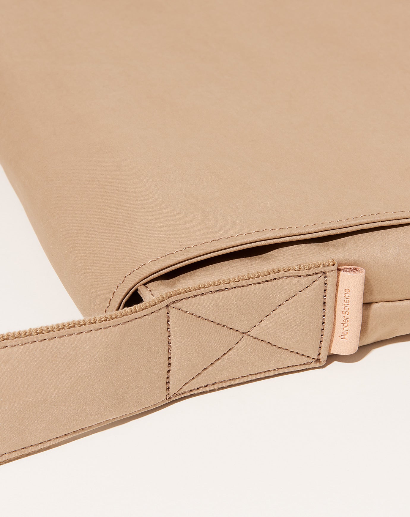 Hender Scheme Flap Shoulder Bag in Beige