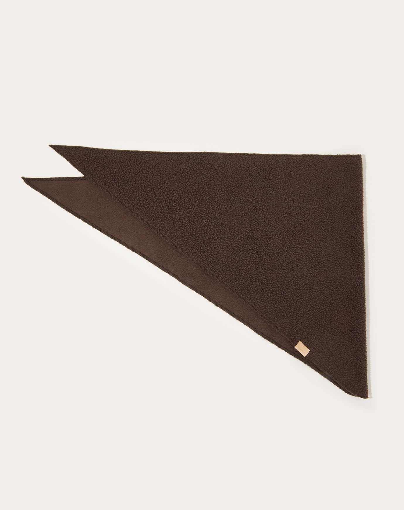 Hender Scheme Fleece Bandana in Khaki