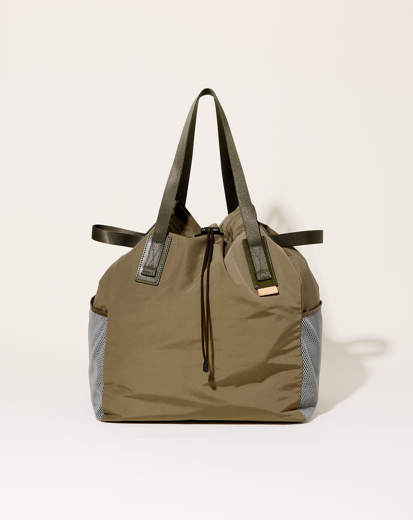 Hender Scheme Functional Tote Bag in Khaki Olive