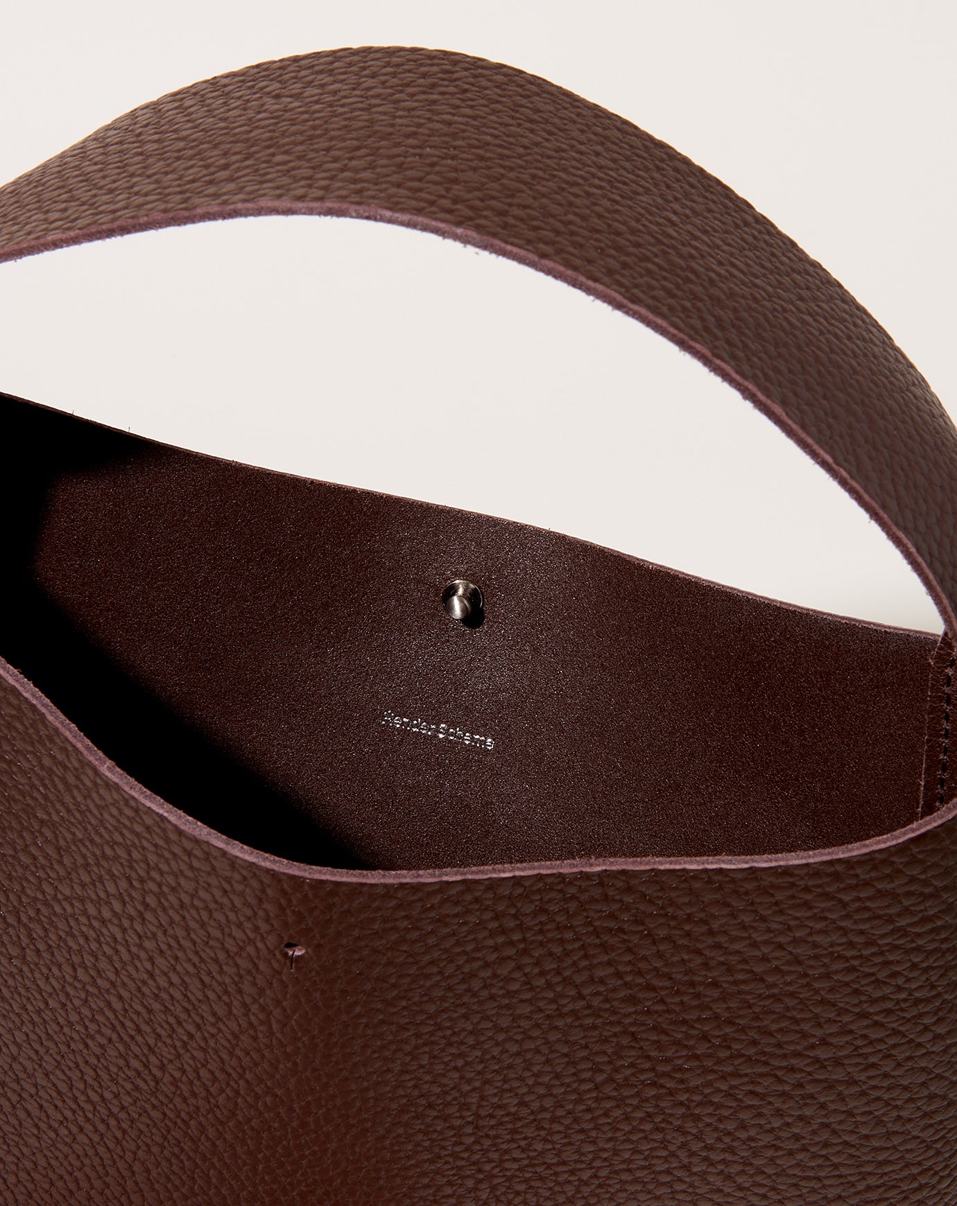 Hender Scheme One Piece Bag in Dark Brown