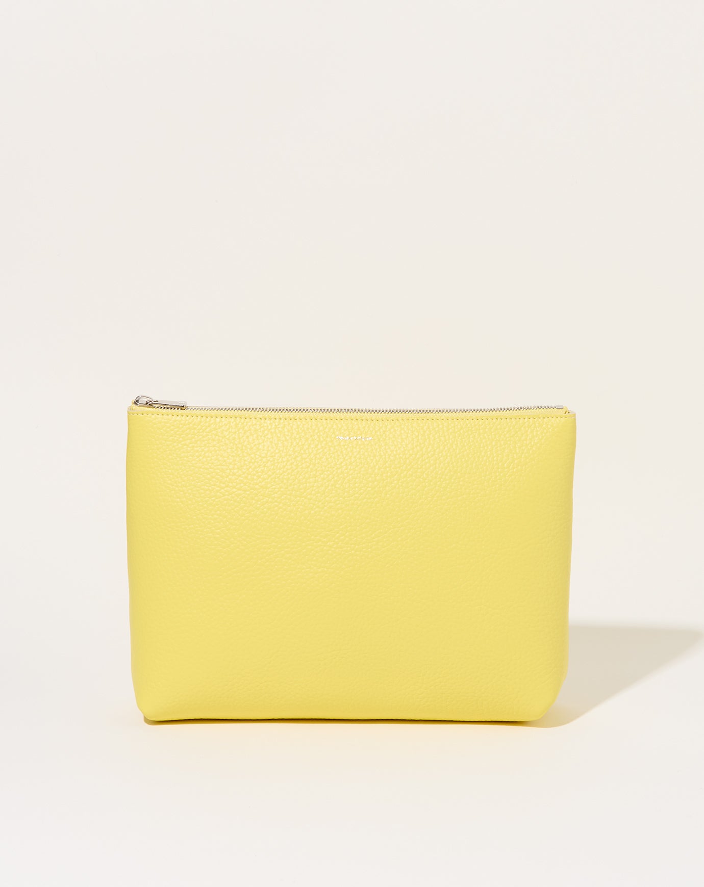 Hender Scheme Large Pouch in Cream Yellow