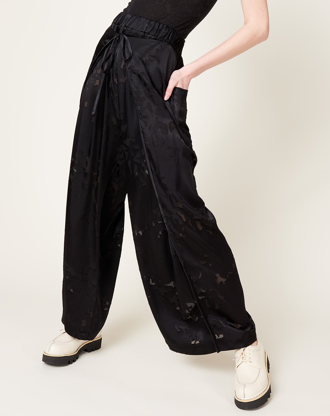 Henrik Vibskov Fold Pant in Black