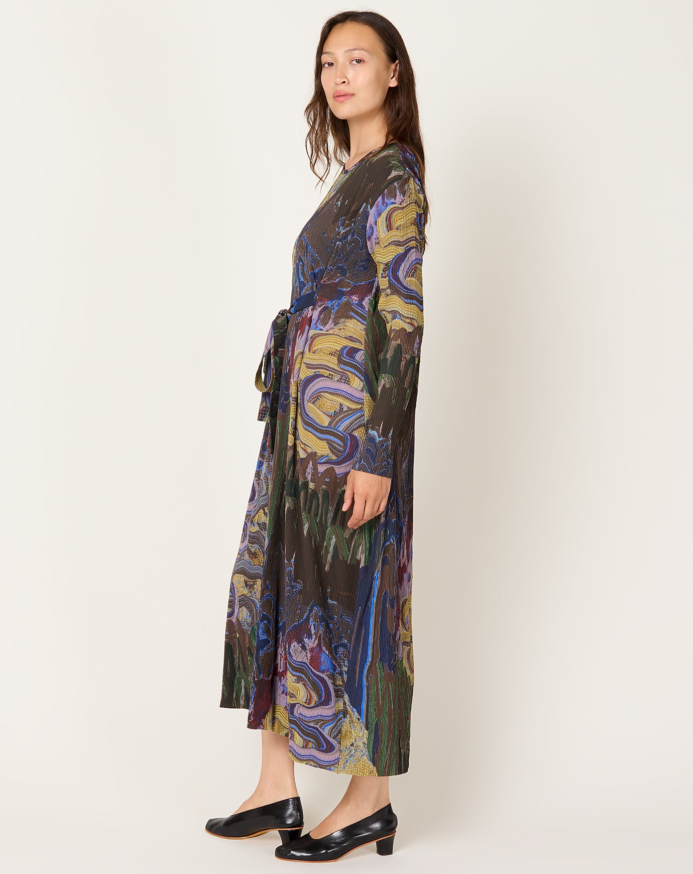 Henrik Vibskov O Dress in Graphic Slopes