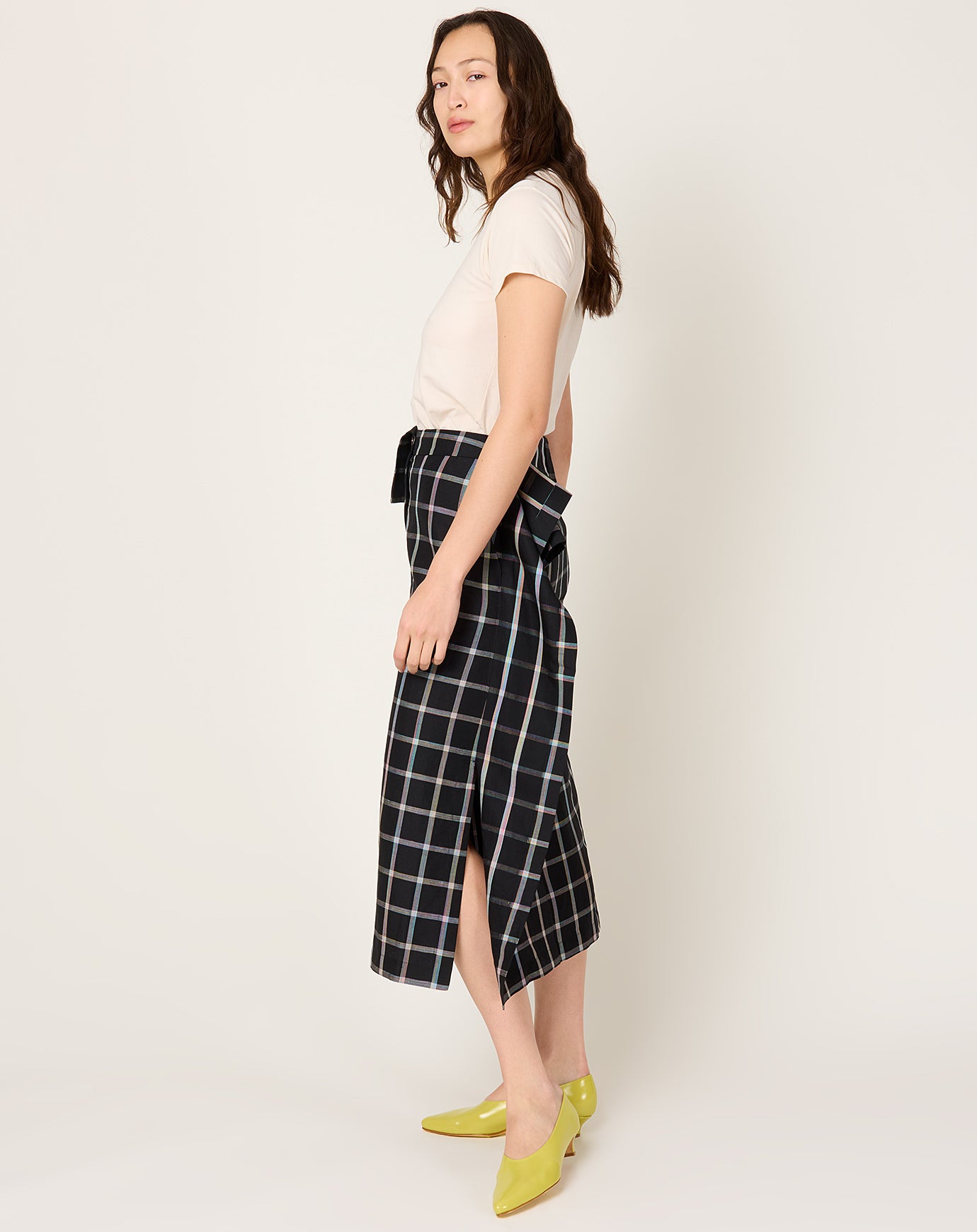 Henrik Vibskov OcuSkirt in Black Checks