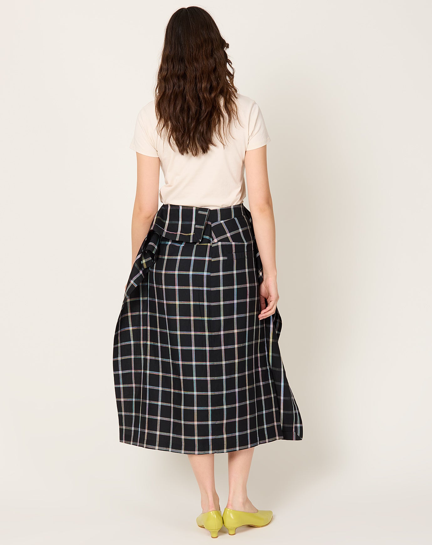 Henrik Vibskov OcuSkirt in Black Checks