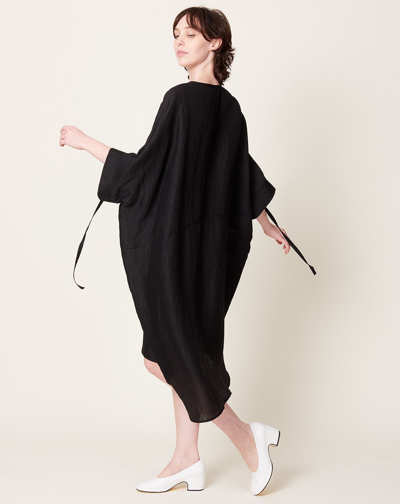 Henrik Vibskov Renew Silk Dress in Black