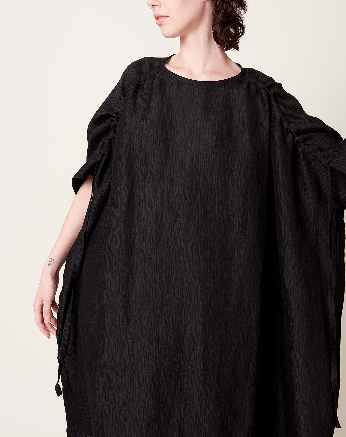 Henrik Vibskov Renew Silk Dress in Black