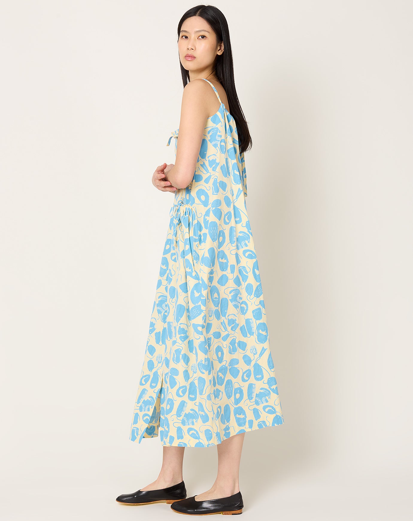 Henrik Vibskov Rooster Dress in Ecru Amulets