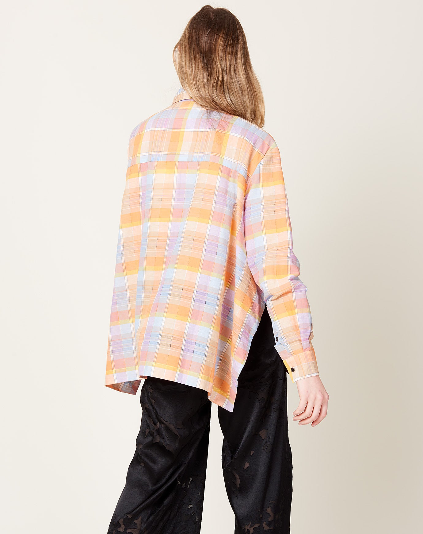 Henrik Vibskov Tape Shirt in Multi Checks