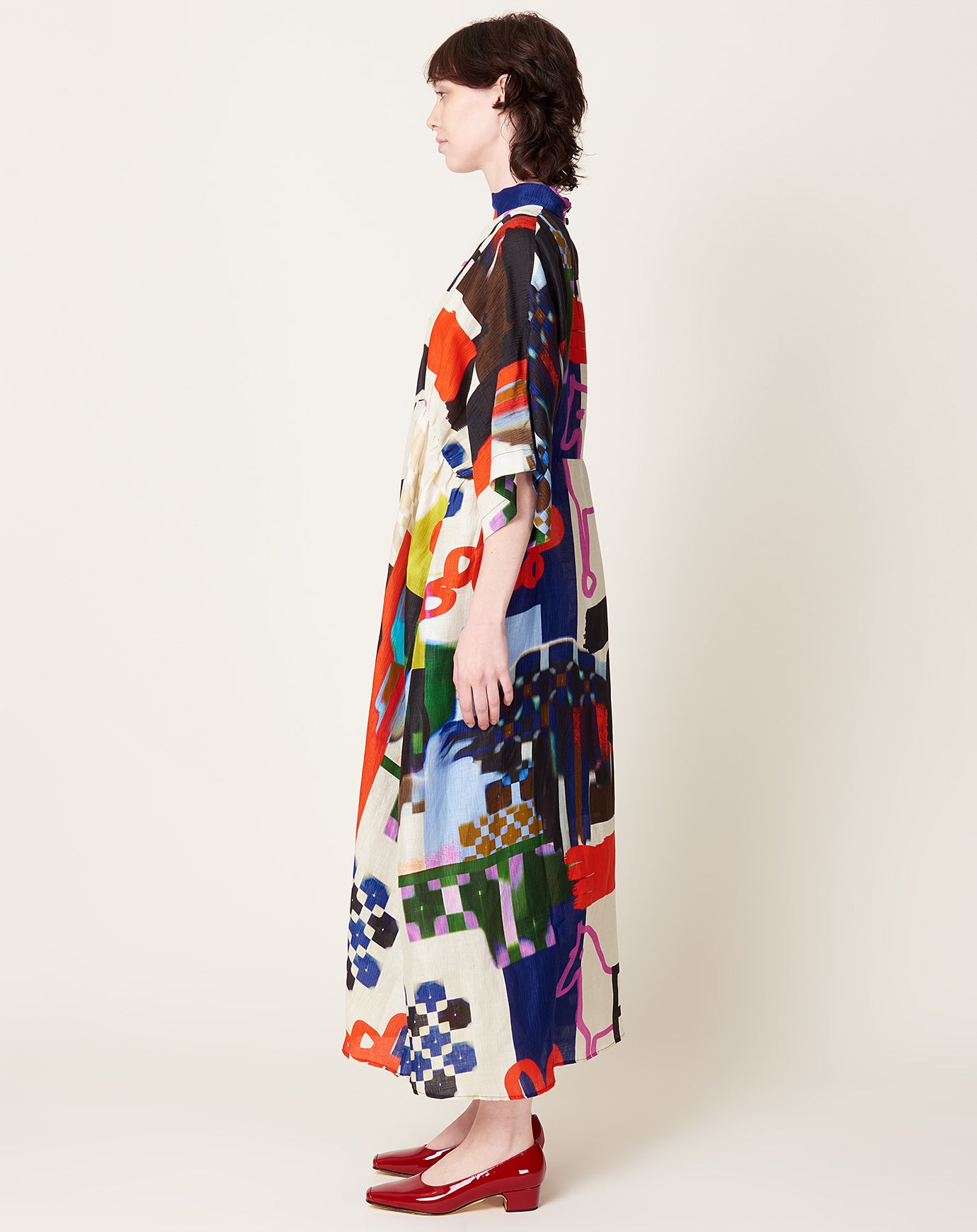 Henrik Vibskov Very Turtle Dress in Playground Collage