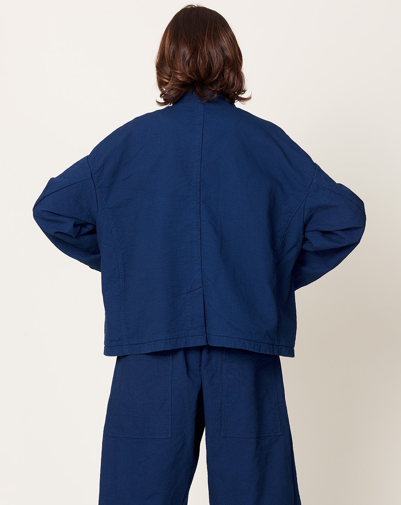 Ichi Antiquités SASHIKO INDIGO Jacket