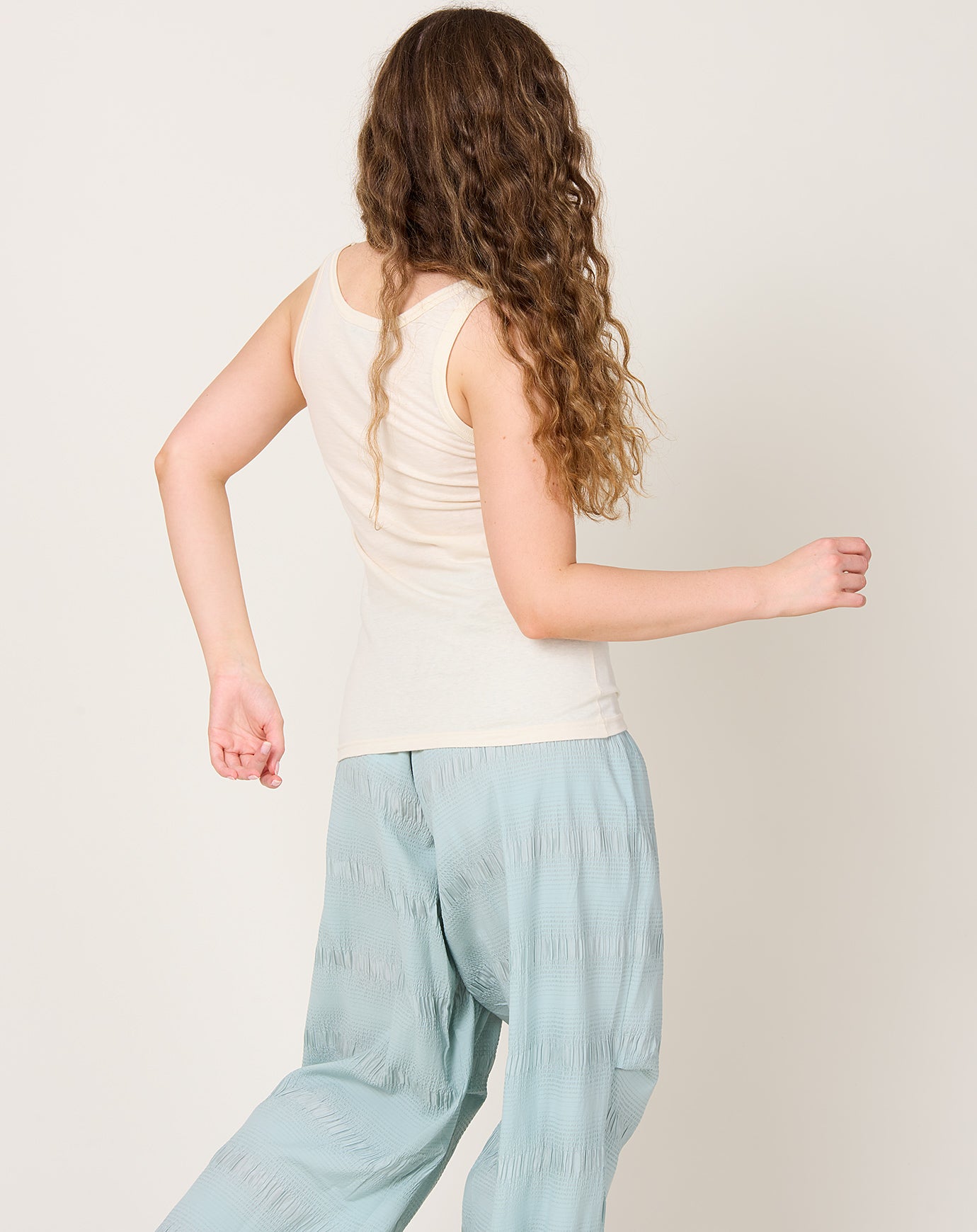Ichi Antiquités UNDYED Tank Top in Natural