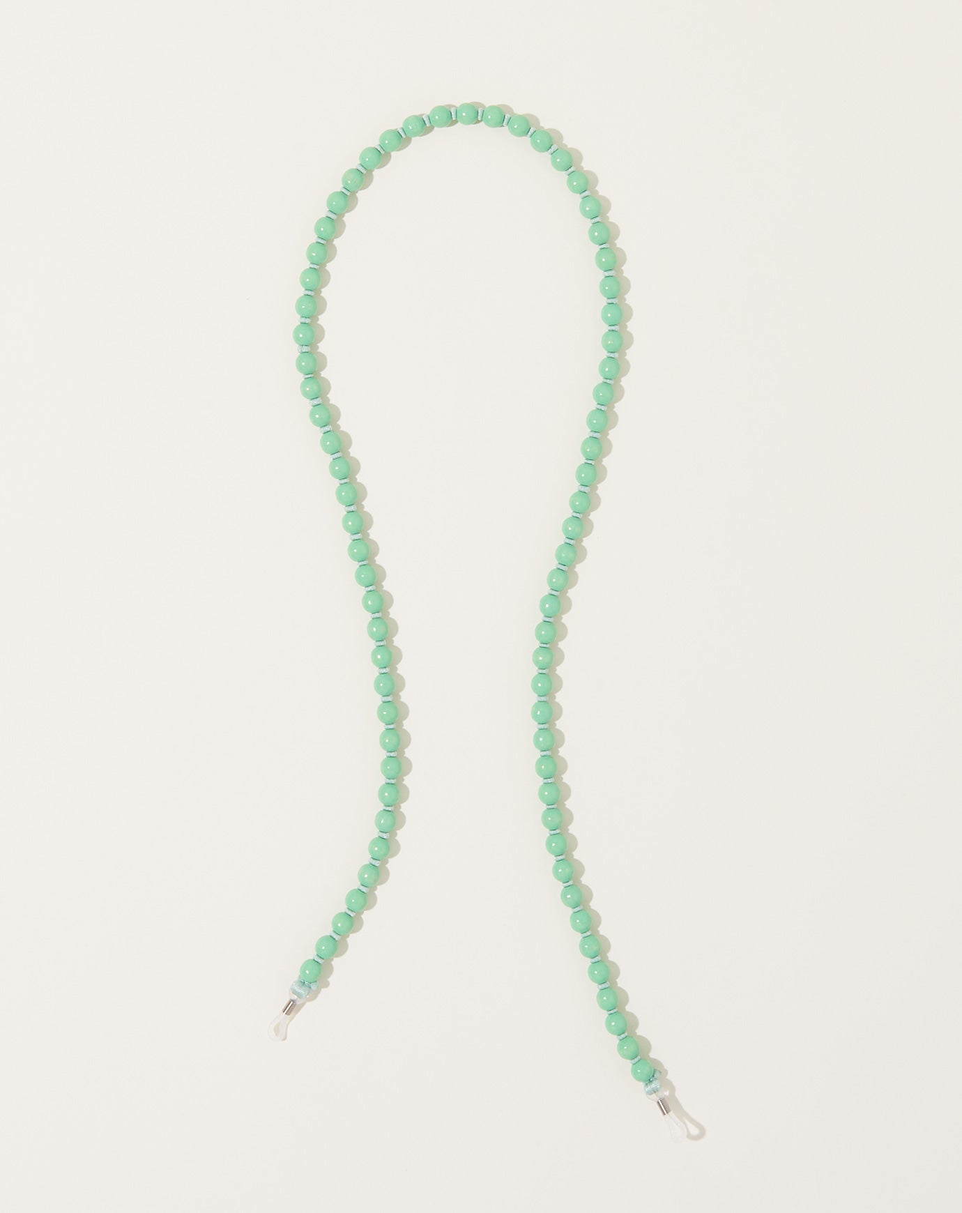 Ina Seifart Brillenkette Eyeglass Chain in Pastel Green on Salvia