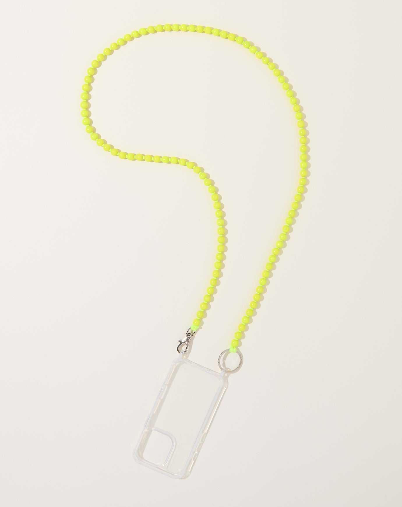Ina Seifart Handykette iPhone Necklace in Neon Yellow