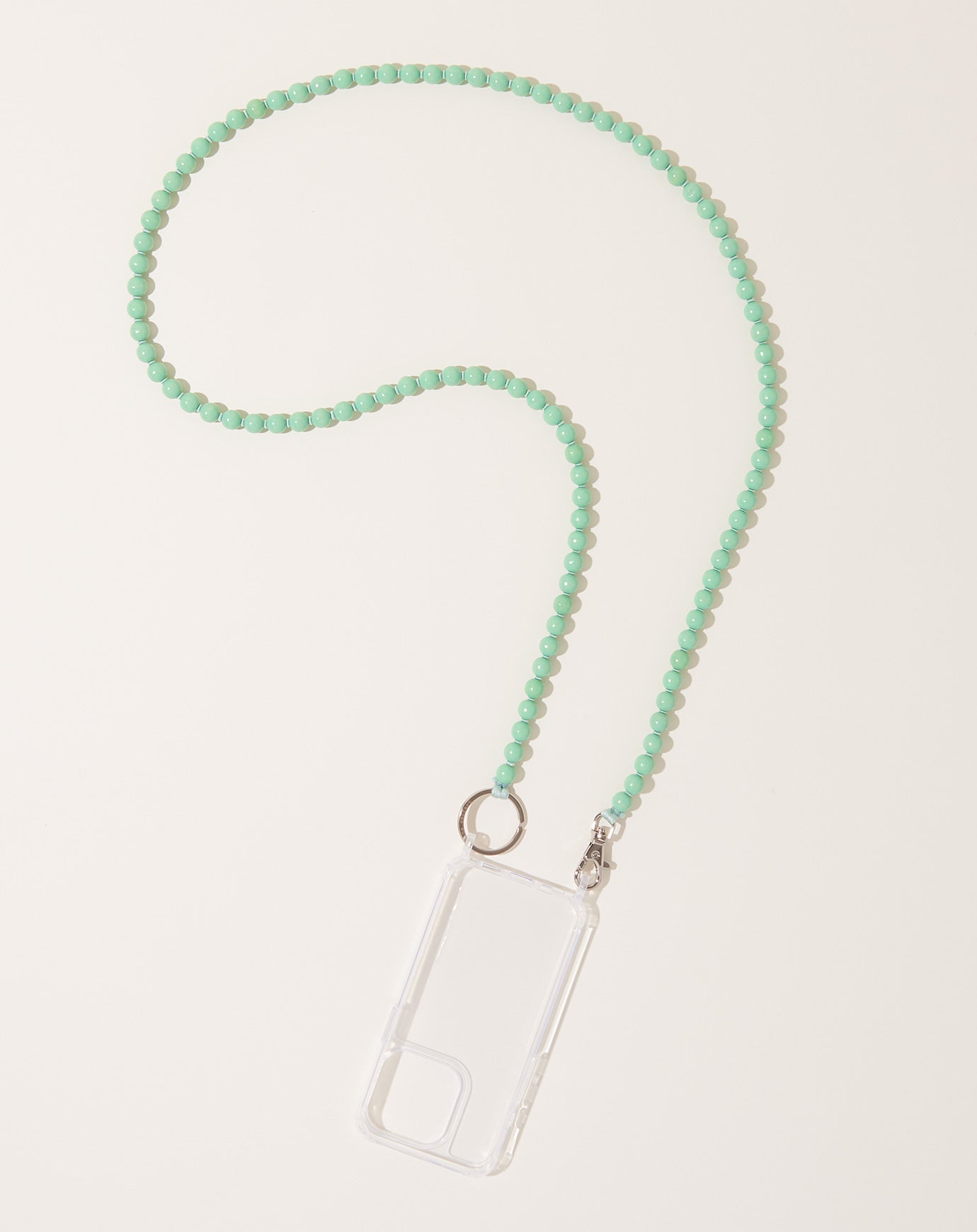 Ina Seifart Handykette iPhone Necklace in Pastel Green on Salvia