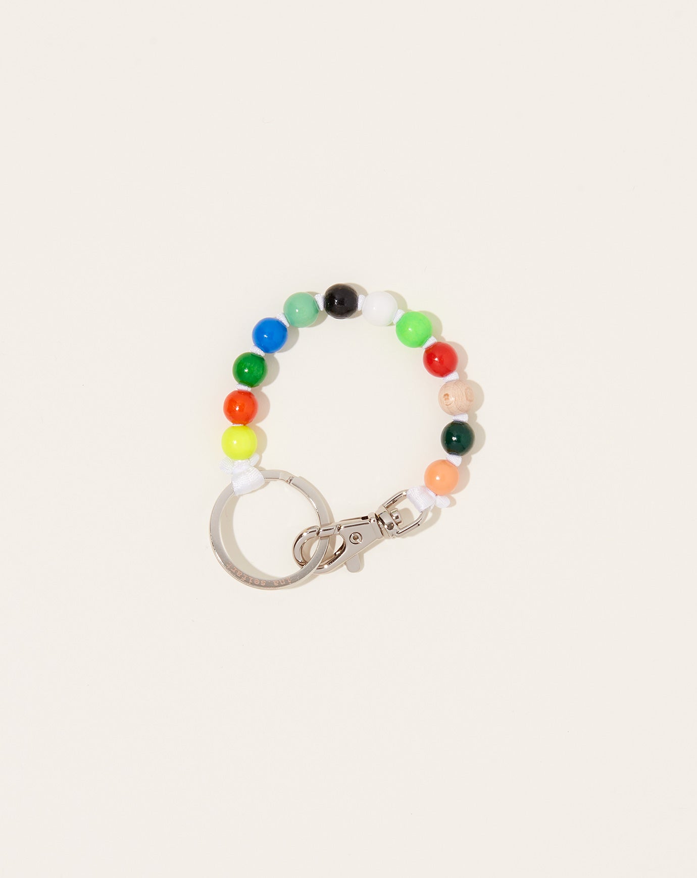 Ina Seifart Perlen Short Keyholder in Multi Mix