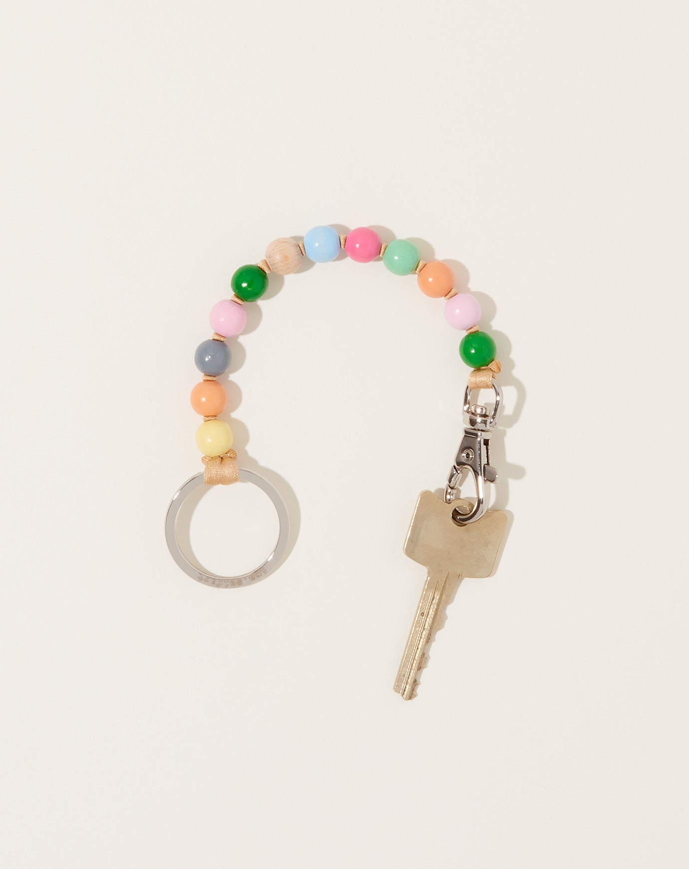 Ina Seifart Perlen Short Keyholder in Pastel Mix