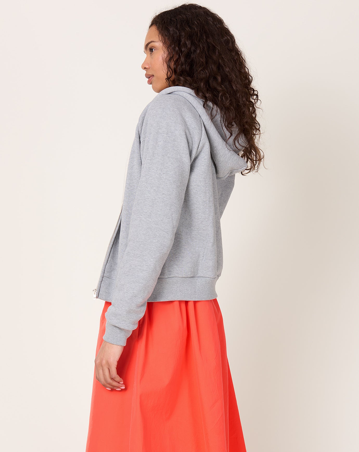Jamie Haller Bird Hoodie in Heather Grey