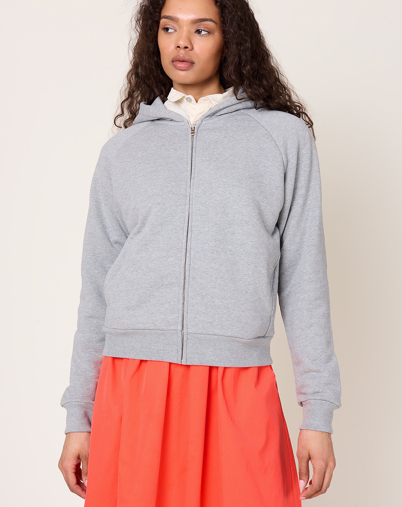 Jamie Haller Bird Hoodie in Heather Grey